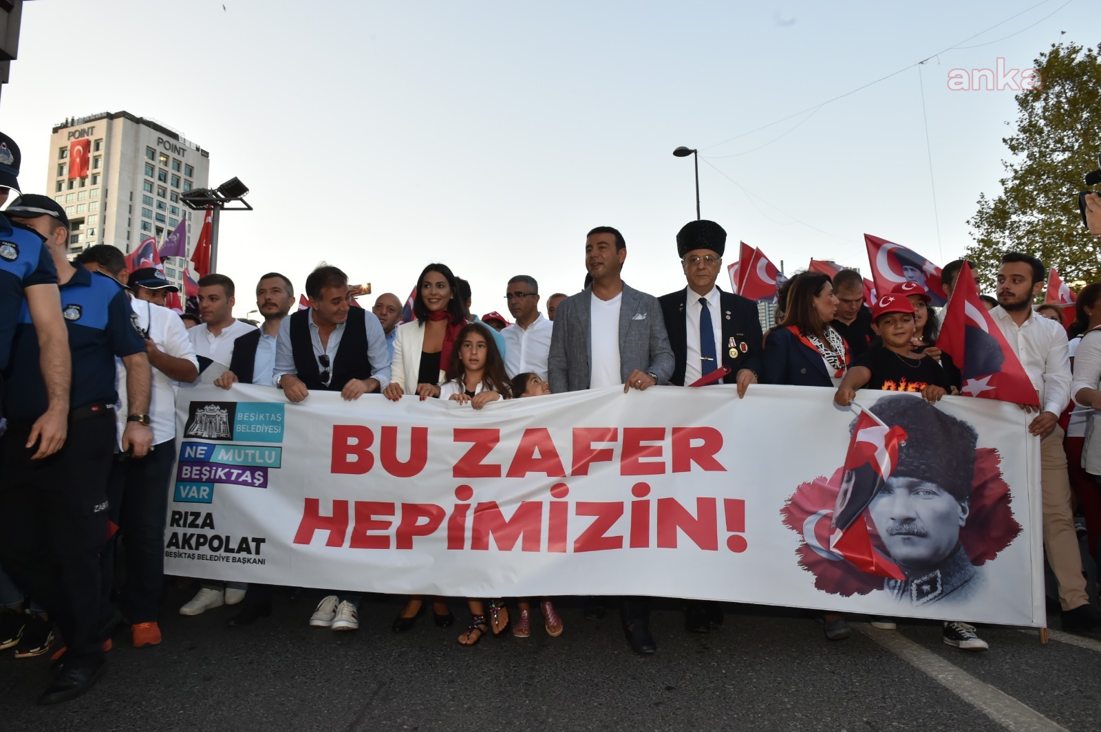 BEŞİKTAŞ’TA 30 AĞUSTOS ZAFER BAYRAMI COŞKUYLA KUTLANACAK