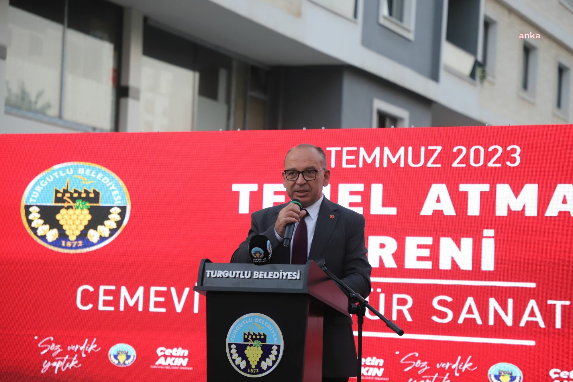 TURGUTLU CEMEVİ VE KÜLTÜR SANAT MERKEZİ’NİN TEMELİ ATILDI