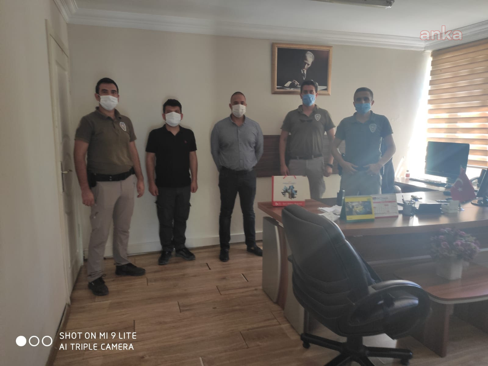 YENİ KURULAN AMİRLİĞE İLK ZİYARET, İZMİT BELEDİYESİ'NDEN