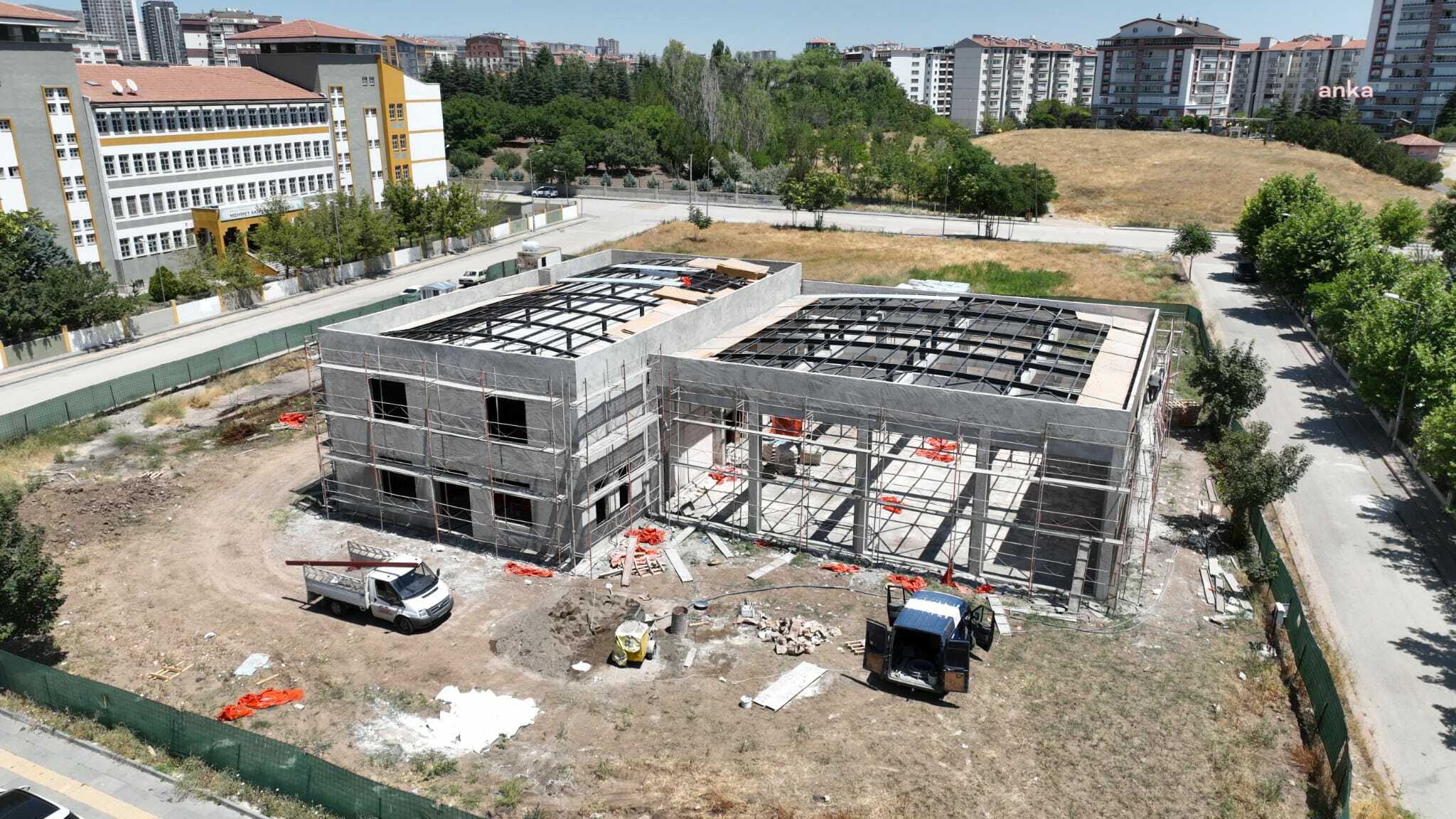 BAŞKENTE İKİ YENİ MODERN İTFAİYE İSTASYONU