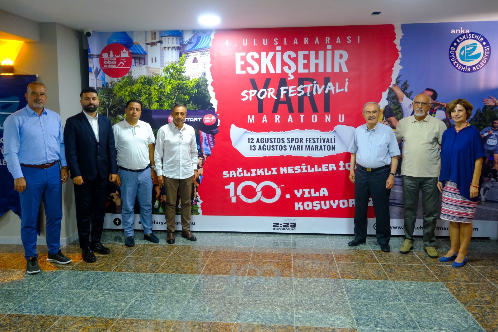 4. ULUSLARARASI ESKİŞEHİR YARI MARATONU VE SPOR FESTİVALİ İÇİN GERİ SAYIM BAŞLADI