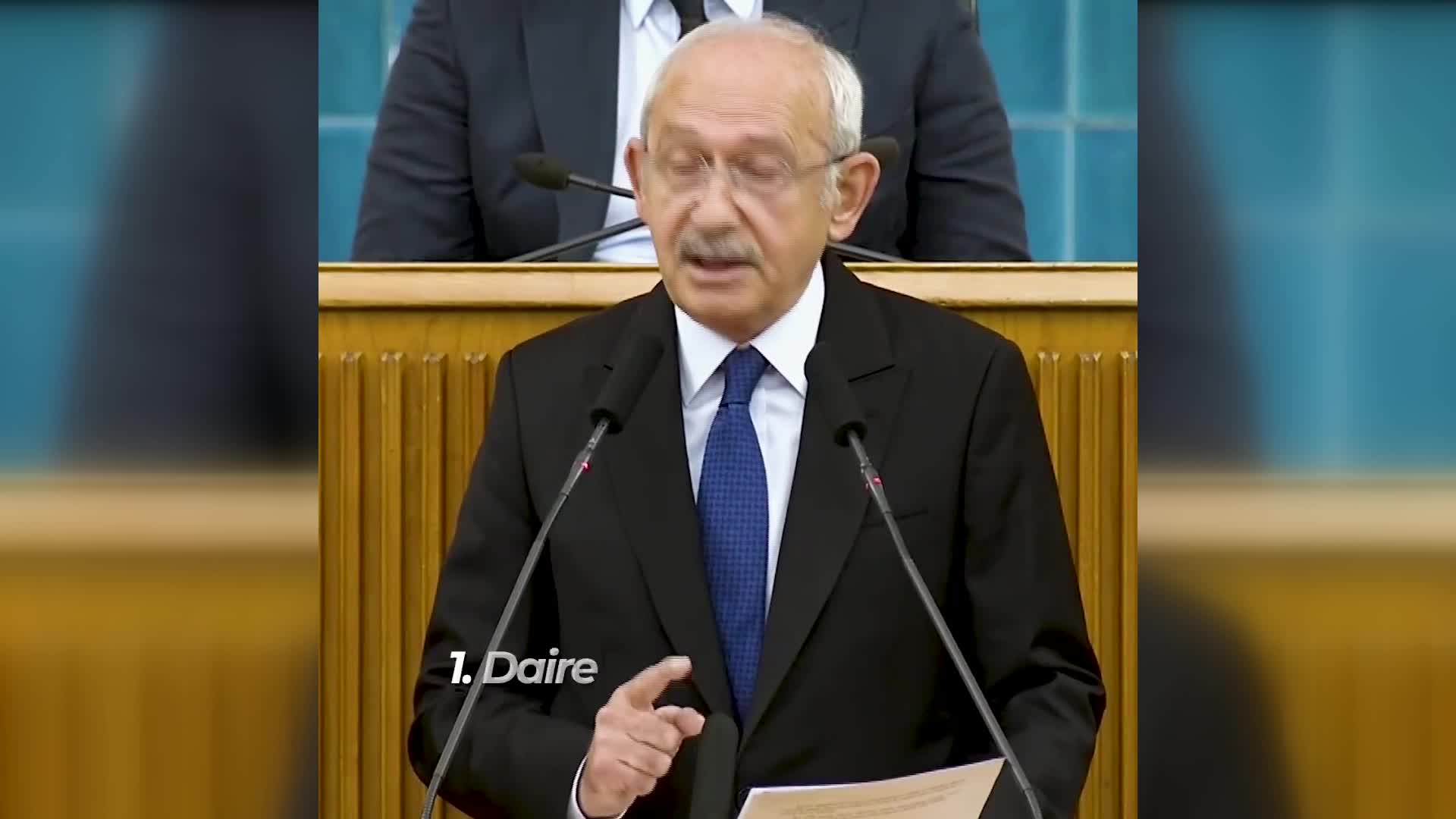 KILIÇDAROĞLU: “ÇÜRÜME SARAYDA. NERON ROMA’YI YAKTI; ERDOĞAN DA TÜRKİYE’Yİ YAKIYOR”