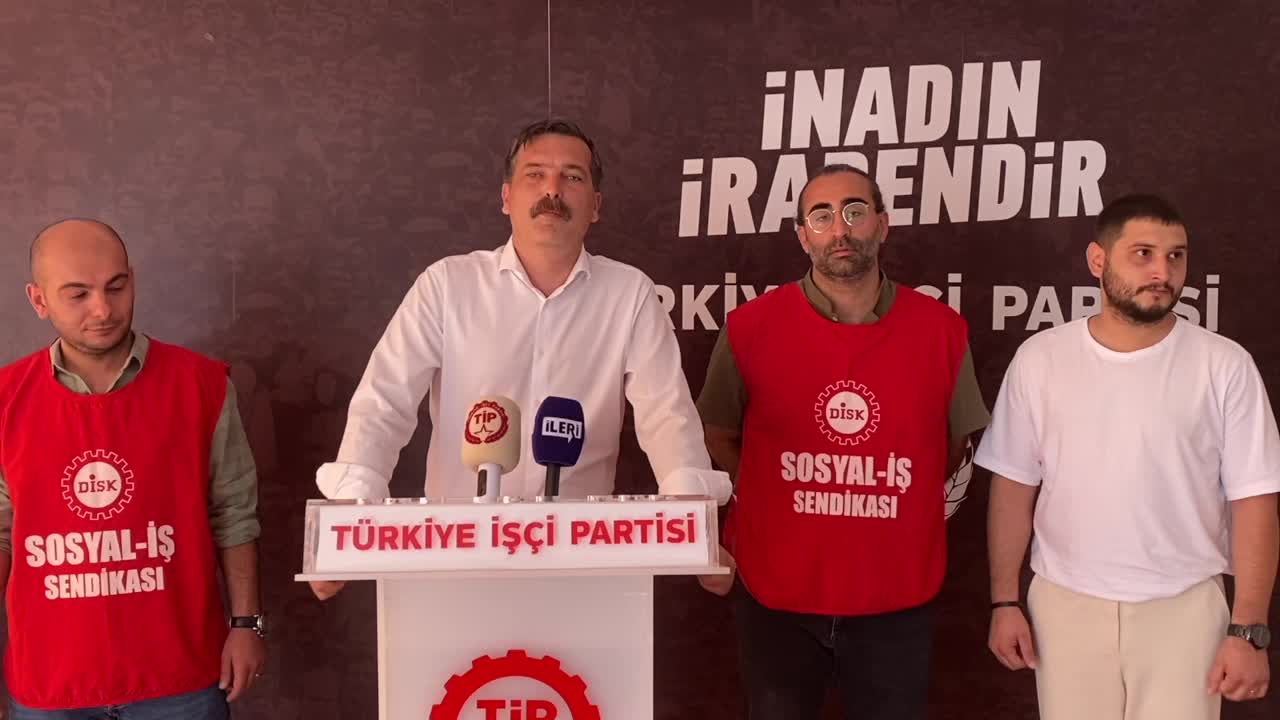 ERKAN BAŞ: 42 YAŞINDA PTT’DE TAŞERON İŞÇİ OLARAK ÇALIŞAN BERAN KIRMIZIGÜL, GÜNEŞ ÇARPMASI SONUCU HAYATINI YİTİRDİ. HÜKÜMETİN; İŞÇİLERİN BU AŞIRI SICAKLARDA ÇALIŞMAYA DEVAM EDEBİLMELERİ İÇİN GEREKLİ HİÇBİR ÖNLEMİ ALMADIĞINI GÖRÜYORUZ