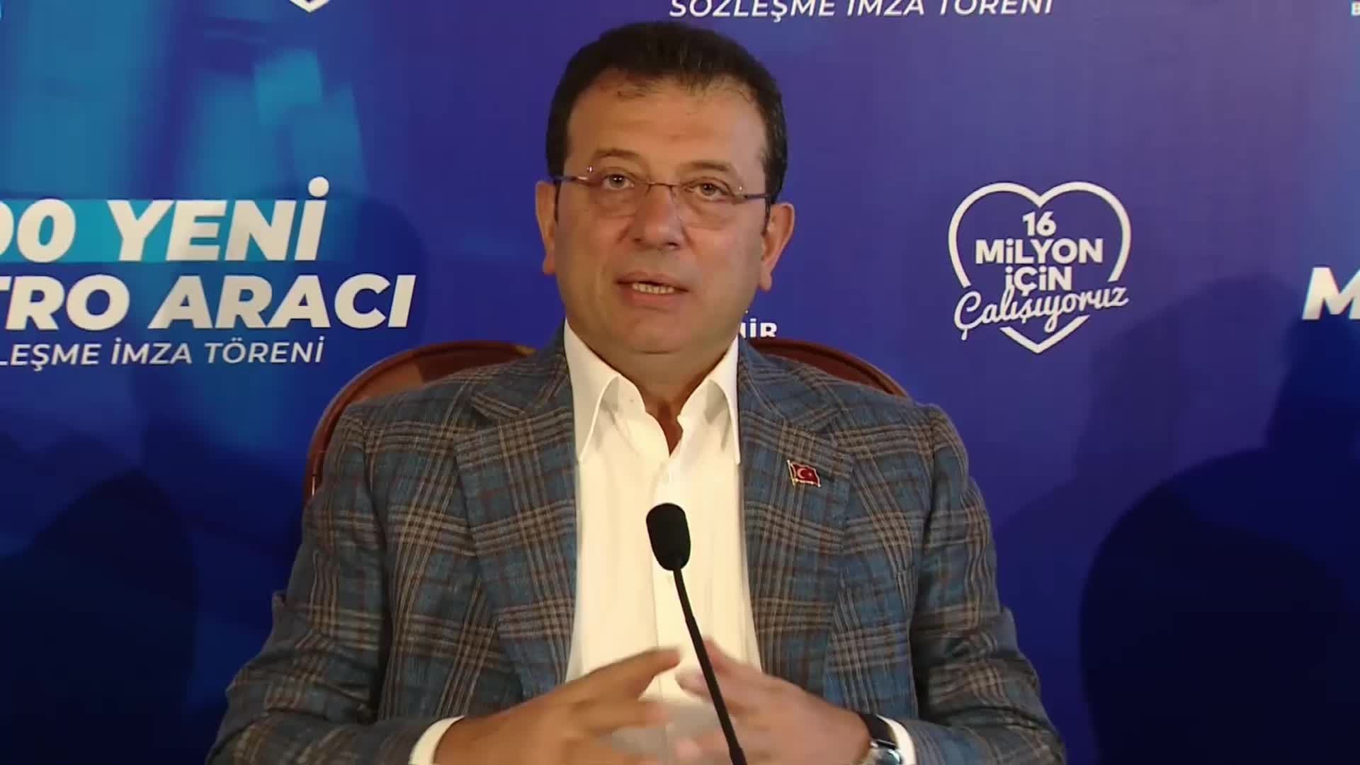 İMAMOĞLU: “YILLIK METRO ÜRETME HIZIMIZ REKORA DOĞRU GİDİYOR. 2025 SONUNDA 100 KİLOMETREYİ BULAN ÜRETİMİ İSTANBULLULARA KAZANDIRMIŞ OLACAĞIZ”