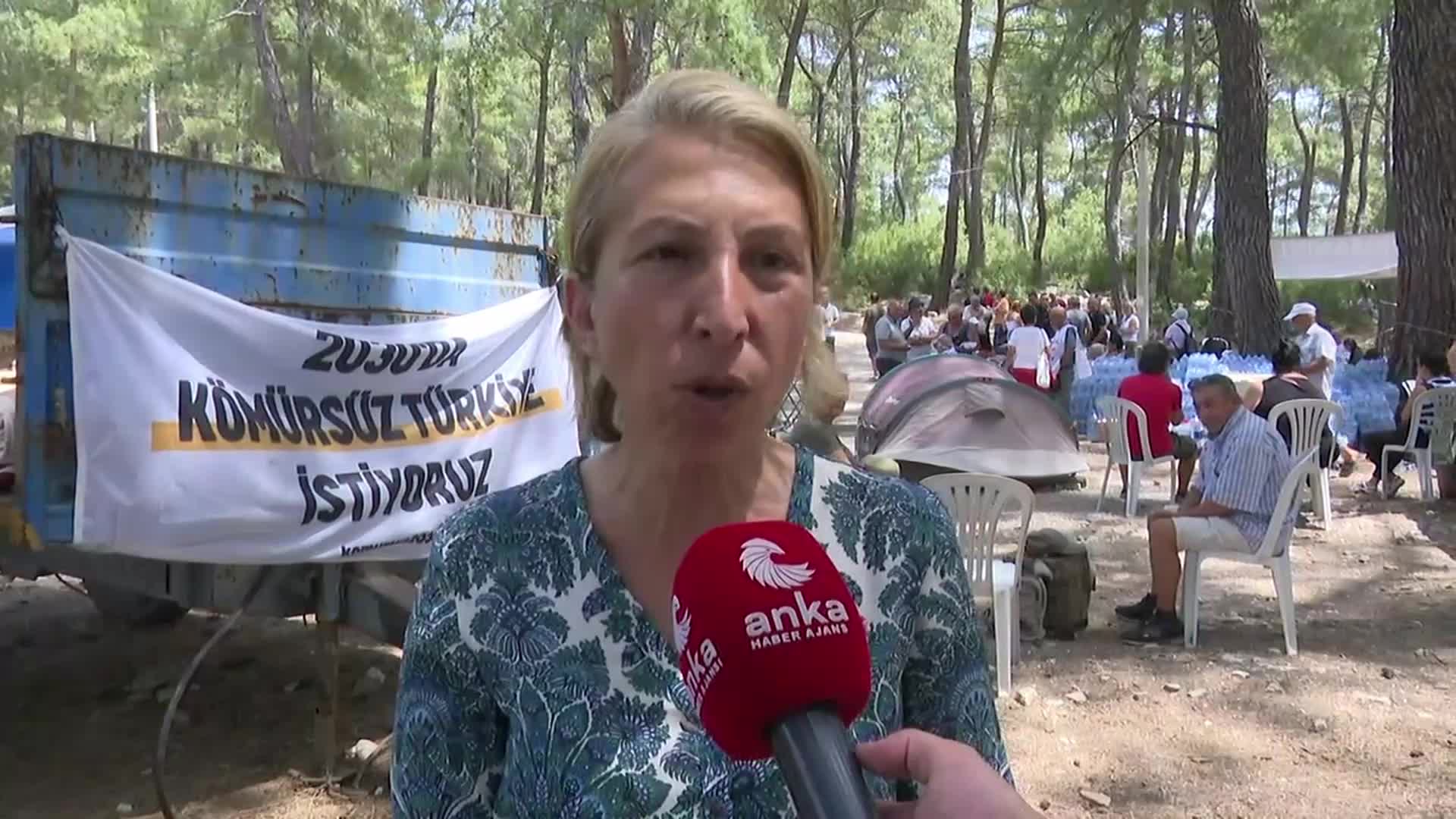 MUHALEFET MİLLETVEKİLLERİNDEN AKBELEN'DE AĞAÇ KESİMİNE DİRENEN KÖYLÜLERE DESTEK... SÜREYYA ÖNEŞ DERİCİ: "ASLINDA İNSANLARIMIZIN SESİ KESİLMEYE ÇALIŞILIYOR"