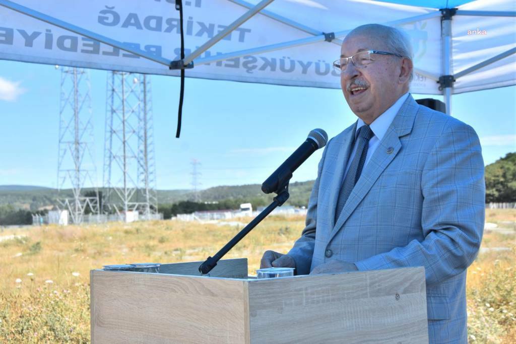 TEKİRDAĞ BÜYÜKŞEHİR'DEN SAFAALAN DÜĞÜN SALONU İÇİN İLK ADIM