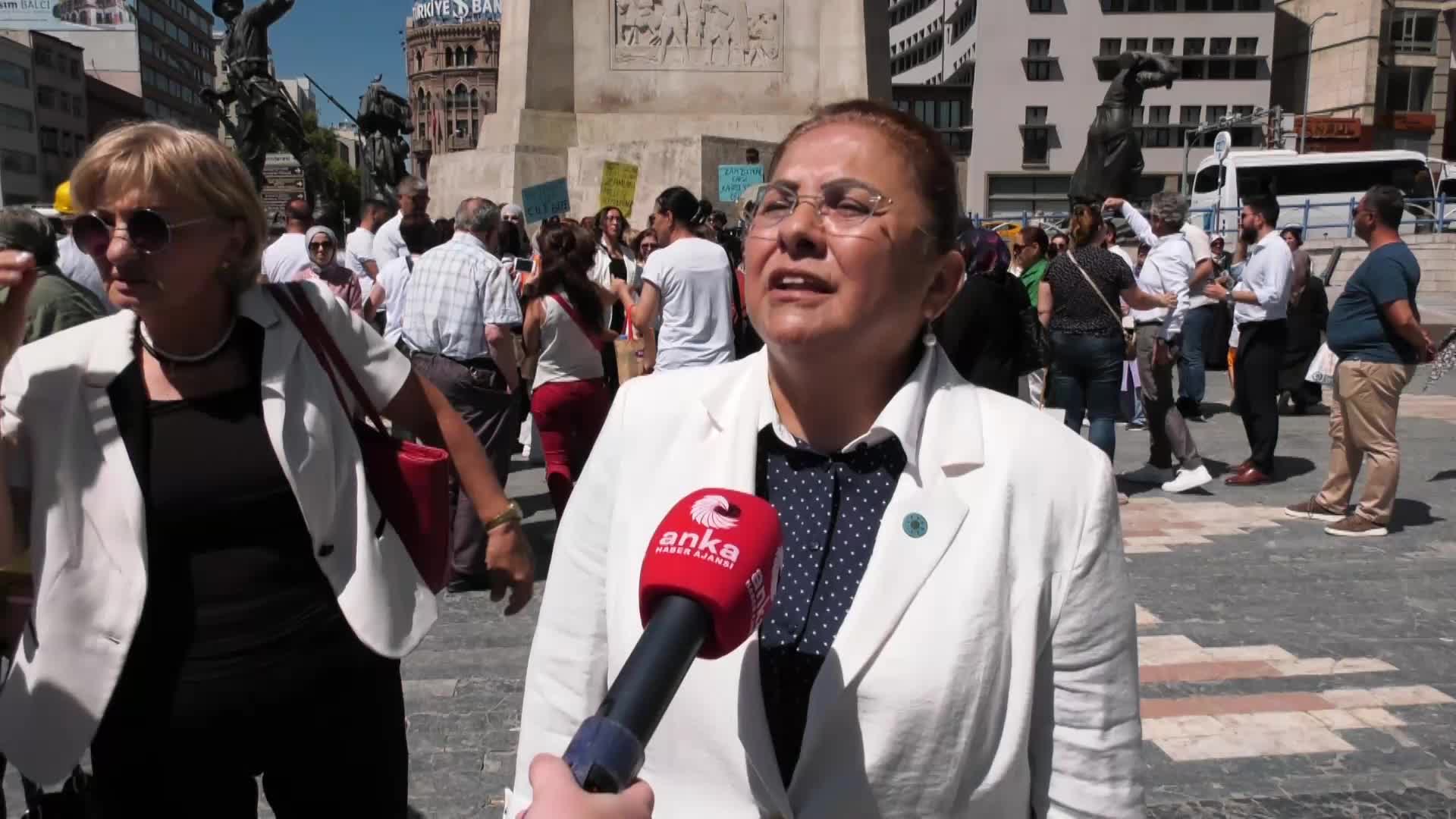 İYİ PARTİ KADIN POLİTİKALARI BAŞKANI ÜNZİLE YÜKSEL: “GETİRDİKLERİ NOKTA SARAY SEFADA, MİLLET CEFADA”