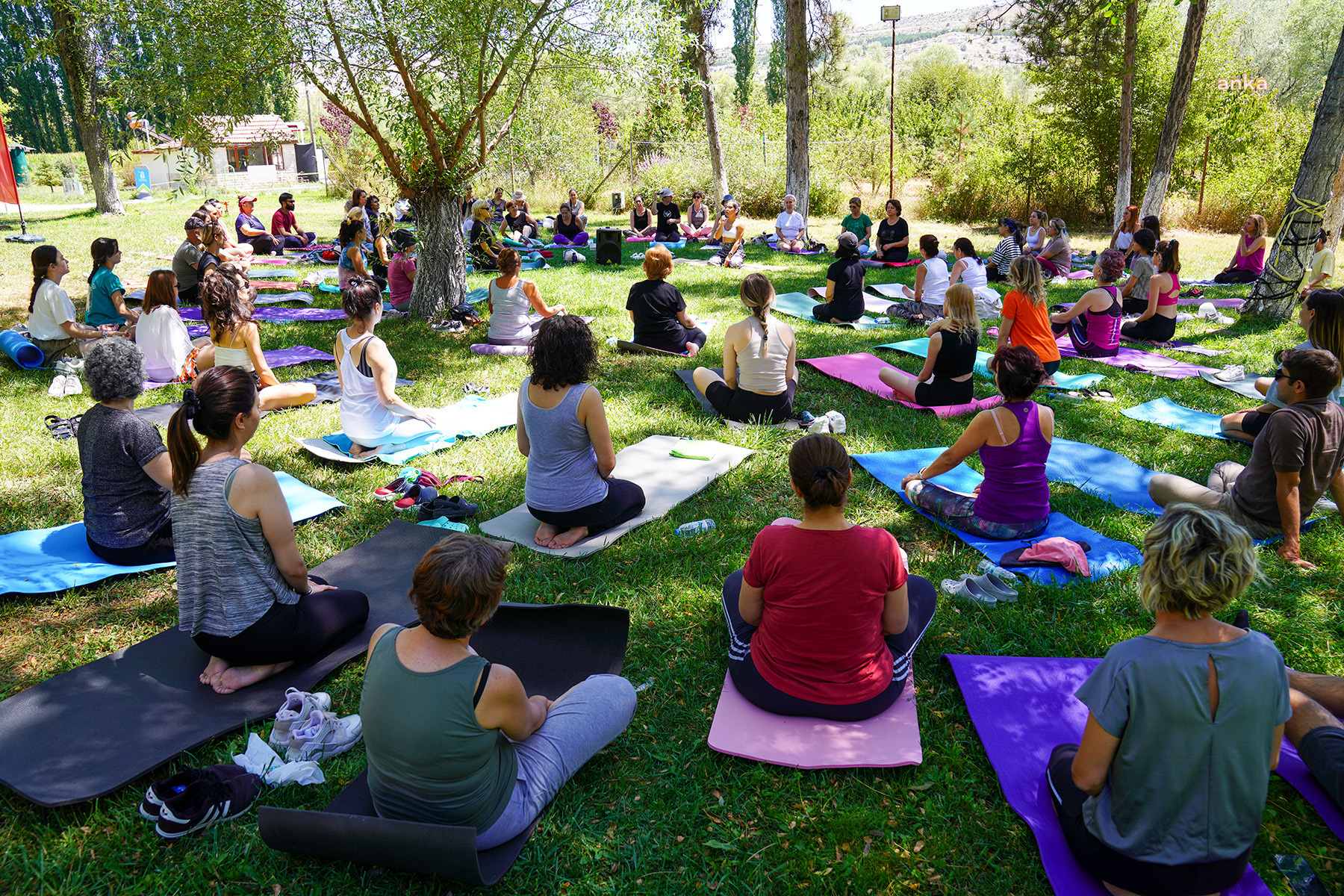 ESKİŞEHİR’DE TABİAT İÇİNDE YOGA VE SAĞLIKLI BESLENME KAMPI