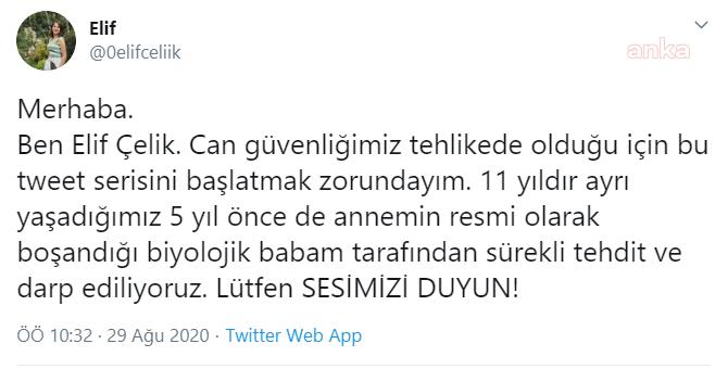 BABASININ ŞİDDETİNE MARUZ KALAN GENÇ KADIN: "SESİMİZİ DUYUN"