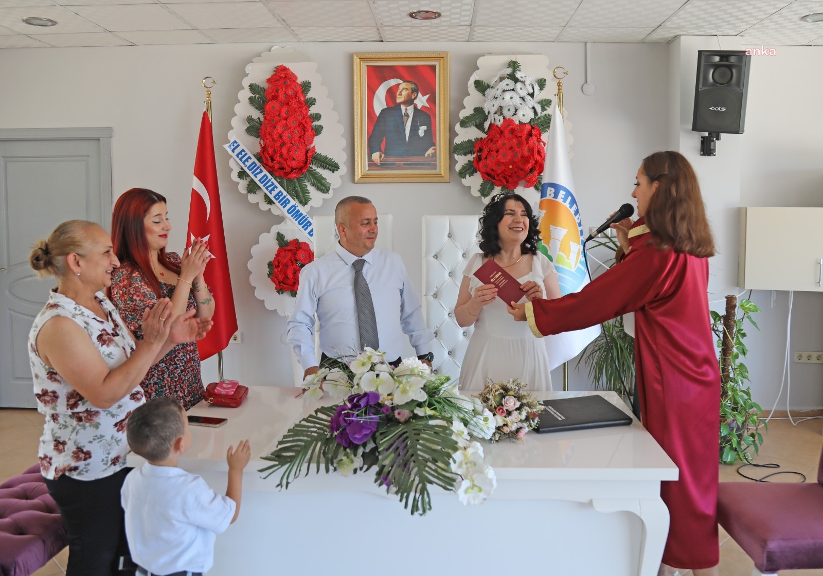 2022 YILINDA YAKLAŞIK 1300 ÇİFT MEZİTLİ BELEDİYESİ NİKAH SALONU'NU SEÇTİ