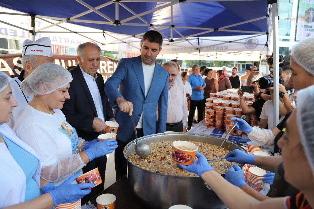 KARTALLILAR AŞURE LOKMASINDA BULUŞTU