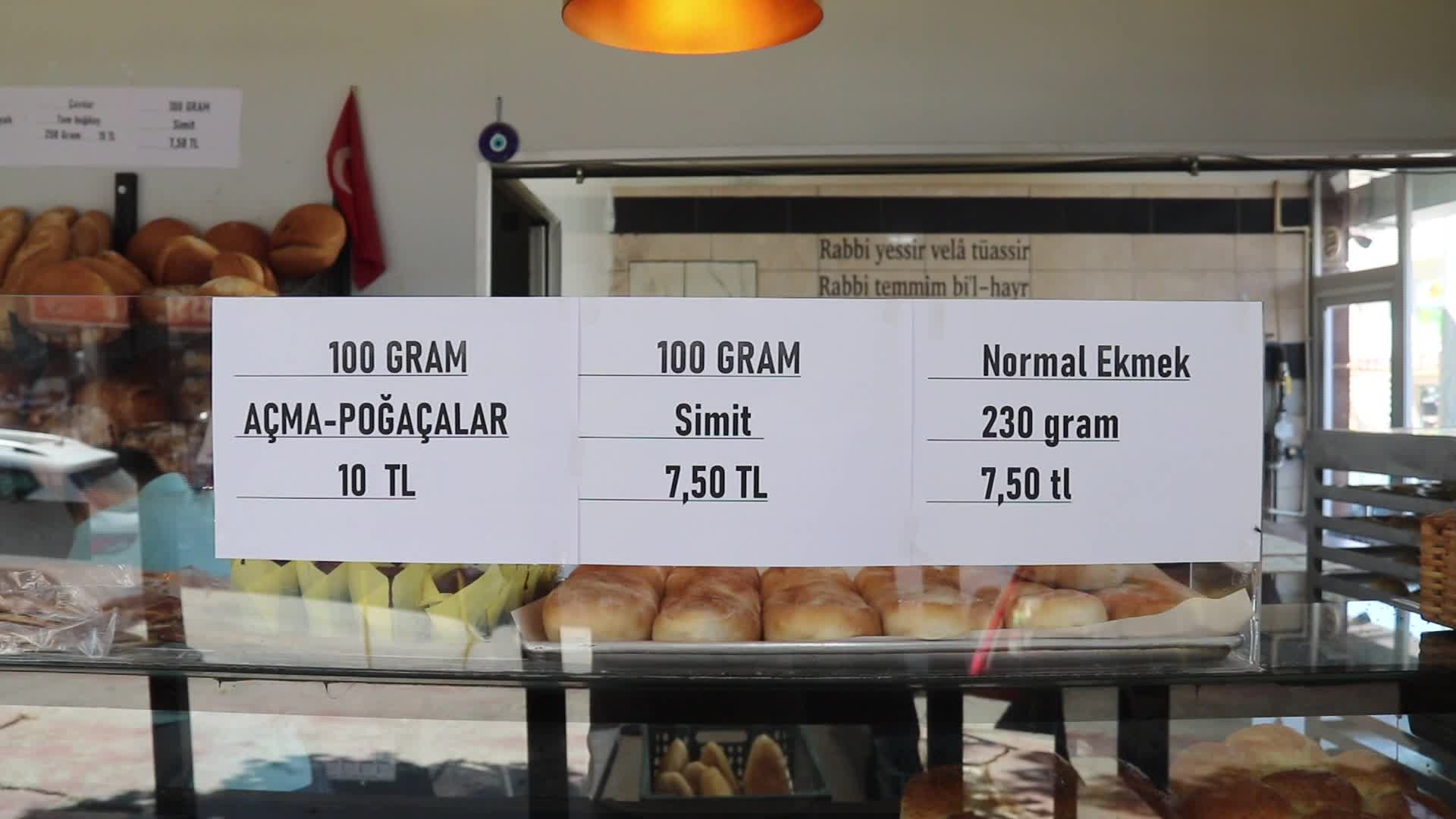 BURDUR’DA EKMEĞE ZAM: 230 GRAM EKMEK 7,5 LİRADAN SATILACAK