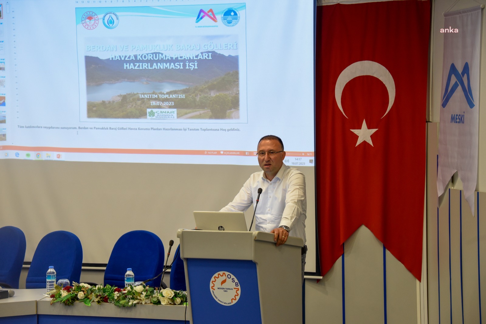 MERSİN BÜYÜKŞEHİR BELEDİYESİ’NDEN BERDAN VE PAMUKLUK BARAJ GÖLLERİ HAVZA KORUMA PLANLARI İÇİN TANITIM TOPLANTISI