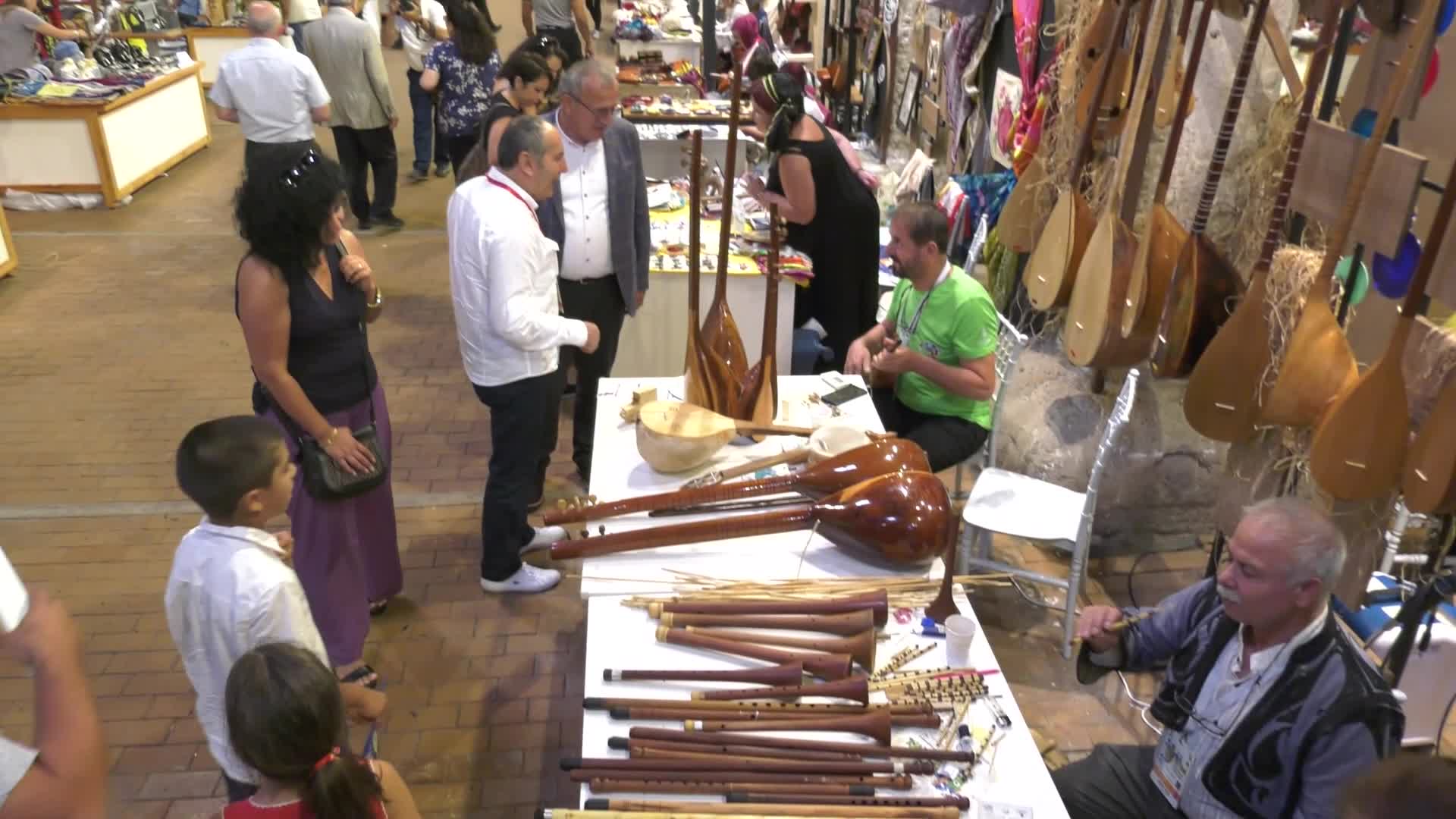 ZANAATKARLAR BÜYÜKÇEKMECE ULUSLARARASI EL SANATLARI ATÖLYE BAYRAMI'NDA BULUŞTU