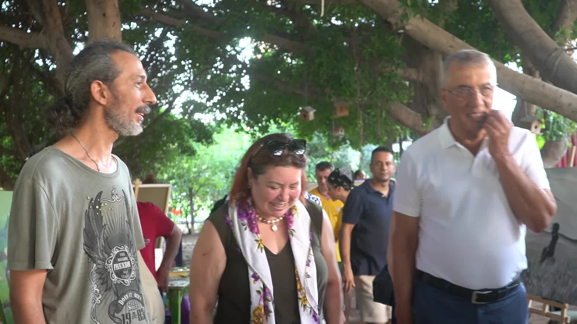 MEZİTLİ BELEDİYESİ 2. ULUSLARARASI RESİM ÇALIŞTAYI BAŞLADI
