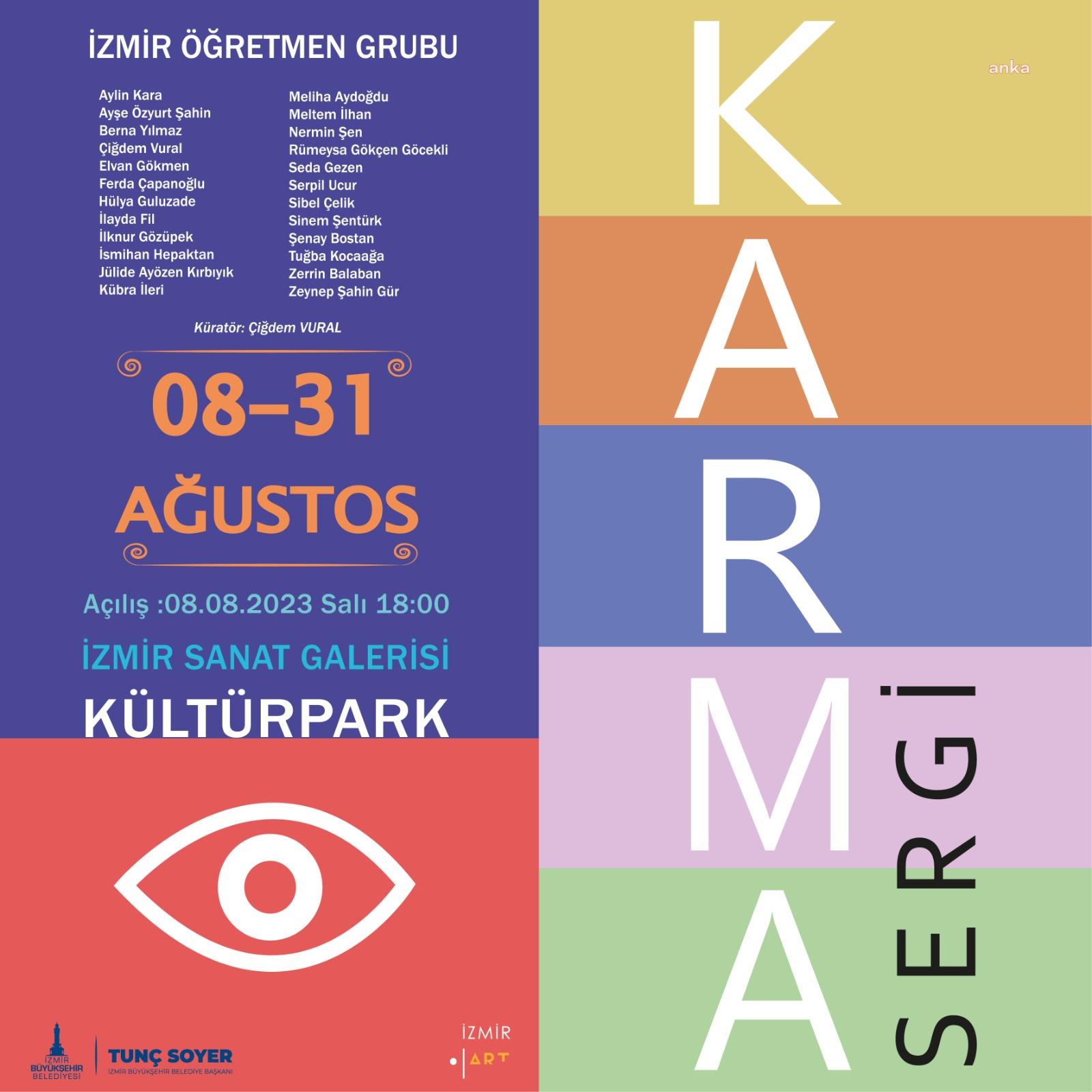 İZMİR'DE 24 ÖĞRETMENDEN "KARMA" SERGİSİ
