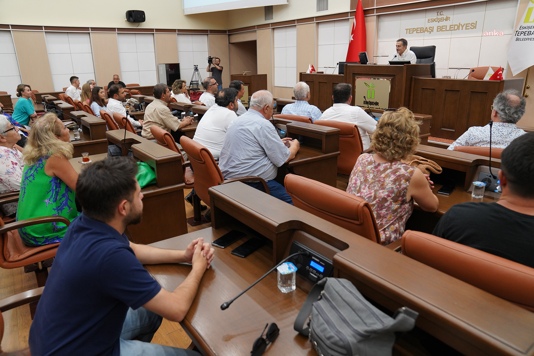 TEPEBAŞI BELEDİYE BAŞKANI ATAÇ, CHP İLÇE ÖRGÜTÜYLE BİR ARAYA GELDİ