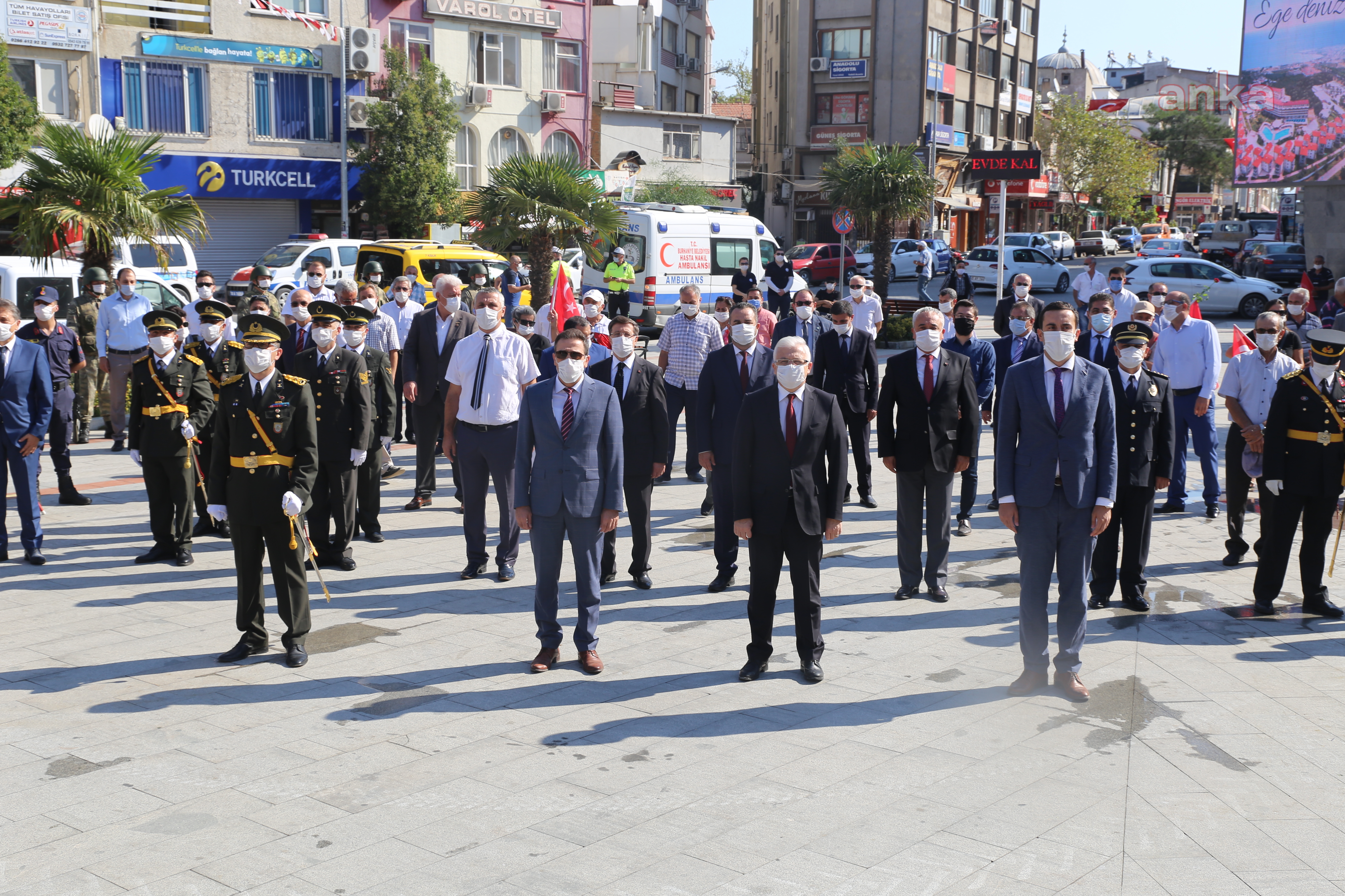 BURHANİYE'DE 30 AĞUSTOS TÖRENLERLE KUTLANDI