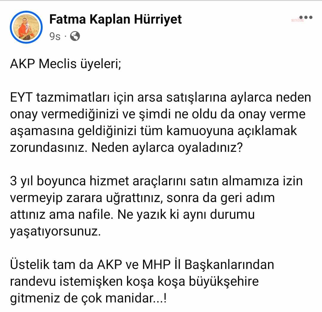 İZMİT BELEDİYE BAŞKANI HÜRRİYET, CUMHUR İTTİFAKI GRUBU’NA SESLENDİ:  “BİZ İL BAŞKANLARINDAN RANDEVU İSTEMİŞKEN BÜYÜKŞEHİR’E GİTMENİZ ÇOK MANİDAR”