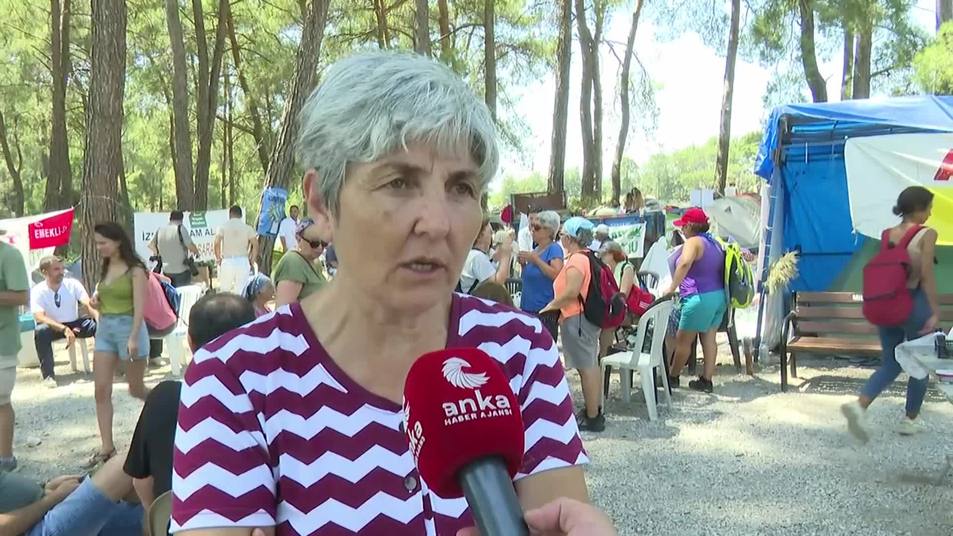 EMEP GENEL BAŞKANI SELMA GÜRKAN, AKBELEN’DE: "BURADA SAVUNULAN VE UĞRUNDA DİRENİLEN HAKLAR; İÇTİĞİMİZ SU, SOLUDUĞUMUZ HAVA, ALDIĞIMIZ GIDADIR. İKİZKÖY İLE SINIRLI BİR ŞEY DEĞİL"