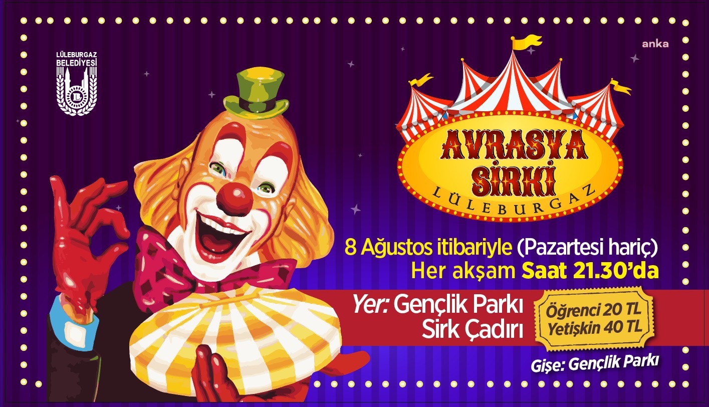 LÜLEBURGAZ’DA SİRK SANATLARI AKADEMİSİ AÇILIYOR