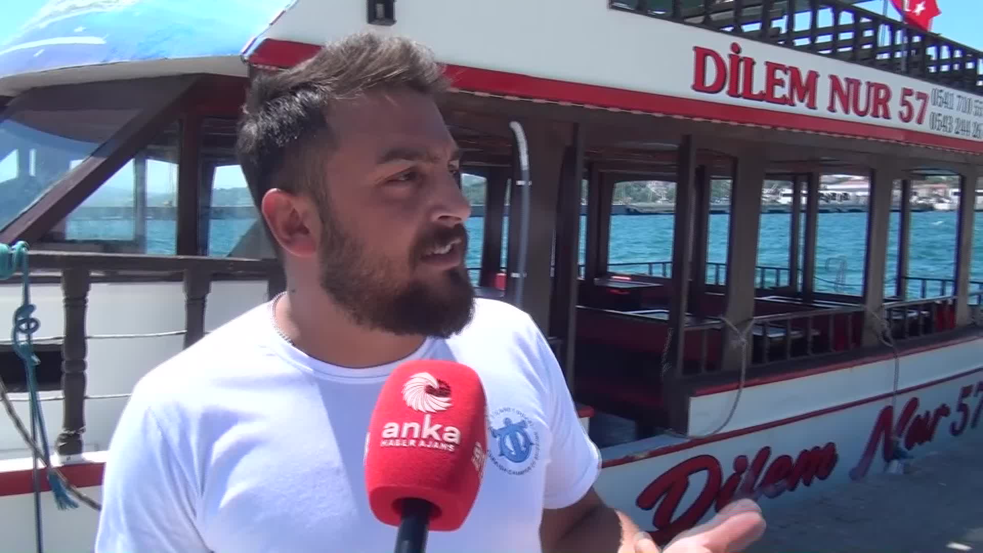 SİNOP’TA GEZİ TEKNESİ İŞLETME SAHİBİ ERTOP: "GEÇEN SENE YOLCU ÜCRETİ 50 LİRA ALIYORDUK. ŞUAN 70 LİRA ALIYORUZ VE İNSANLARI BİNDİREMİYORUZ"