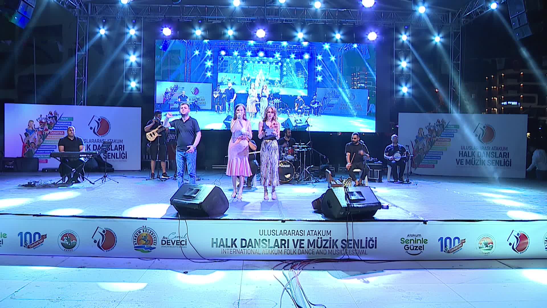 'ULUSLARARASI ATAKUM HALK DANSLARI VE MÜZİK ŞENLİĞİ' FİNAL GÖSTERİLERİYLE SONA ERDİ