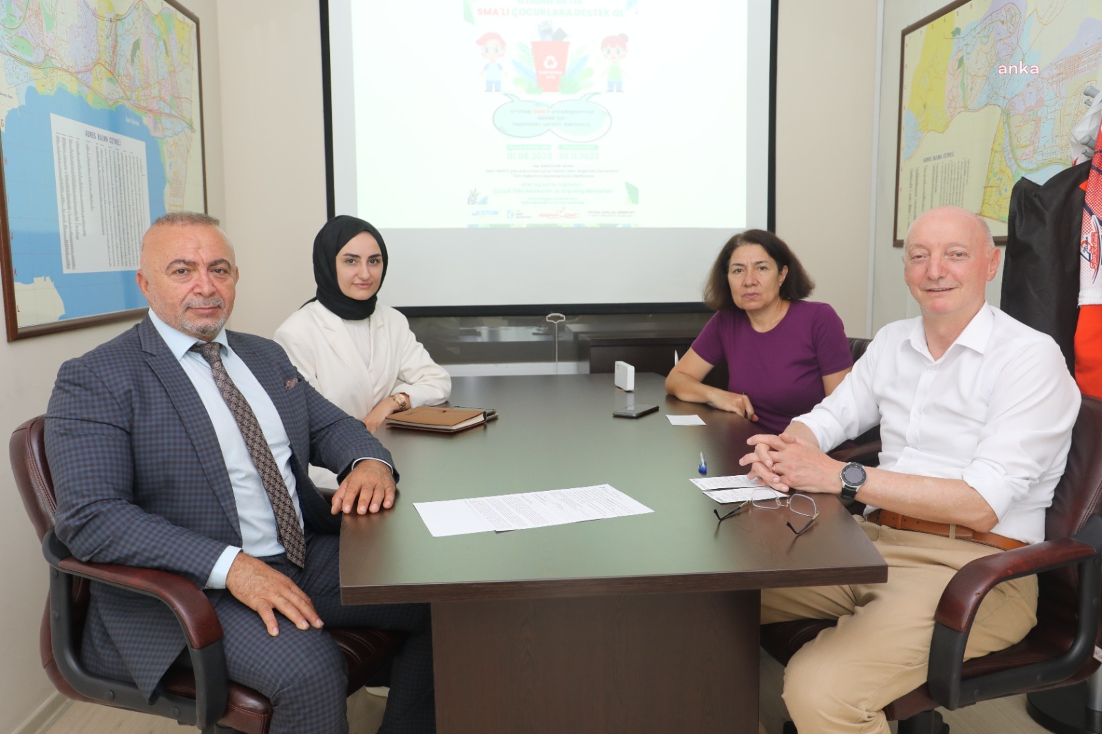 İZMİT BELEDİYESİ ELEKTRONİK ATIKLARLA SMA’LI ÇOCUKLARA UMUT OLUYOR