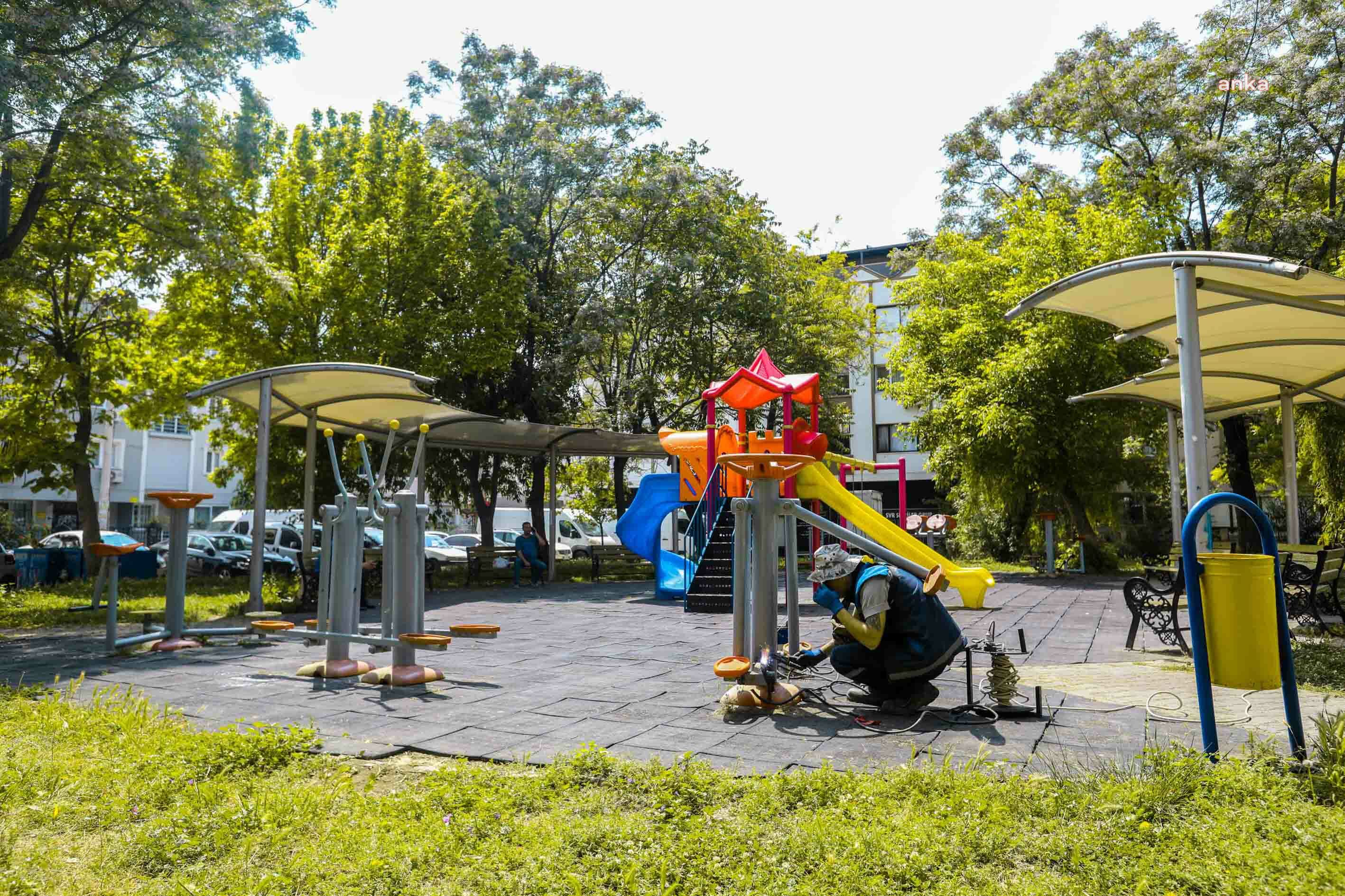 BUCA’DA TÜM PARKLAR YENİLENDİ