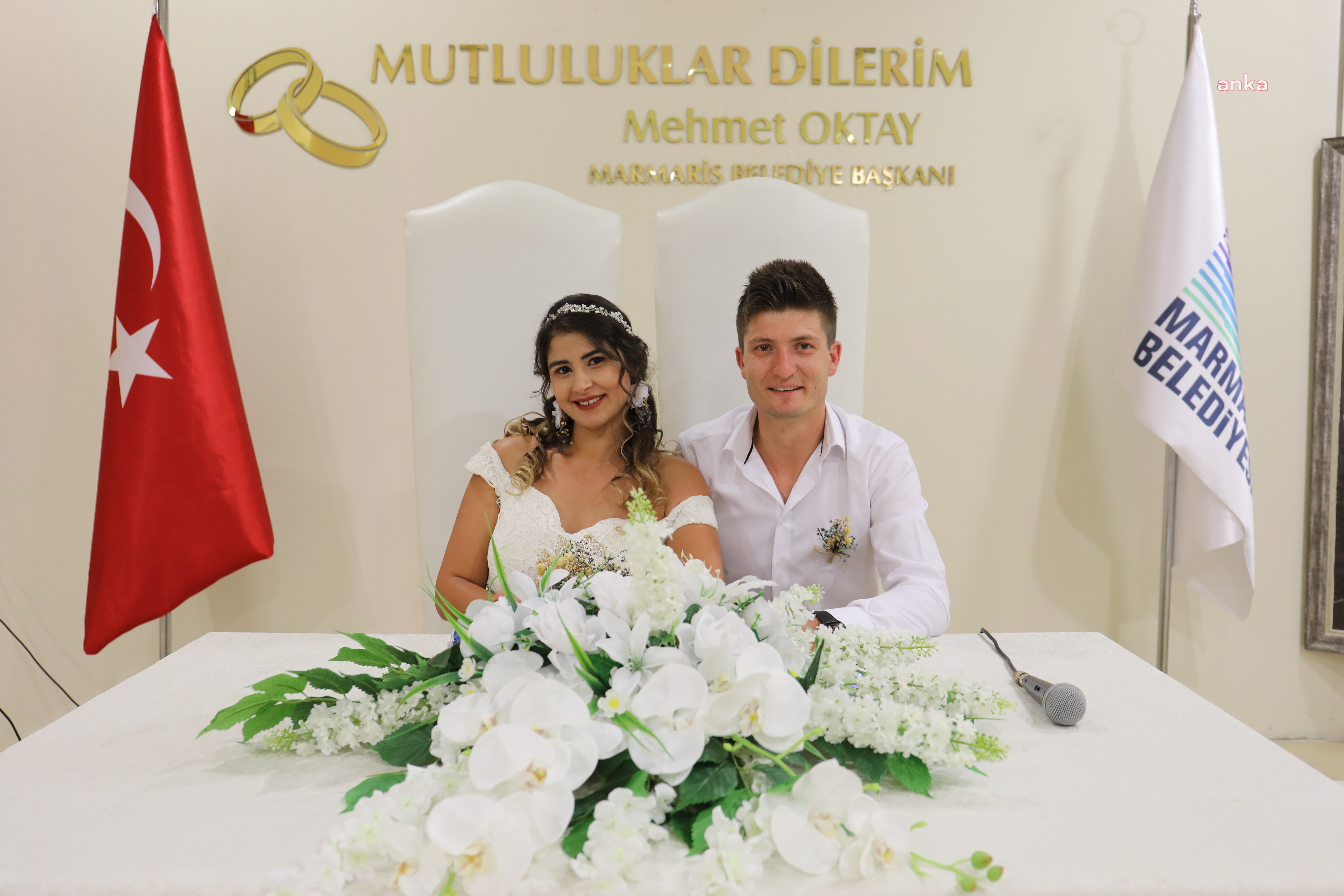 2023’TE 415 ÇİFT MARMARİS BELEDİYESİ EVLENDİRME DAİRESİ’NDE DÜNYA EVİNE GİRDİ