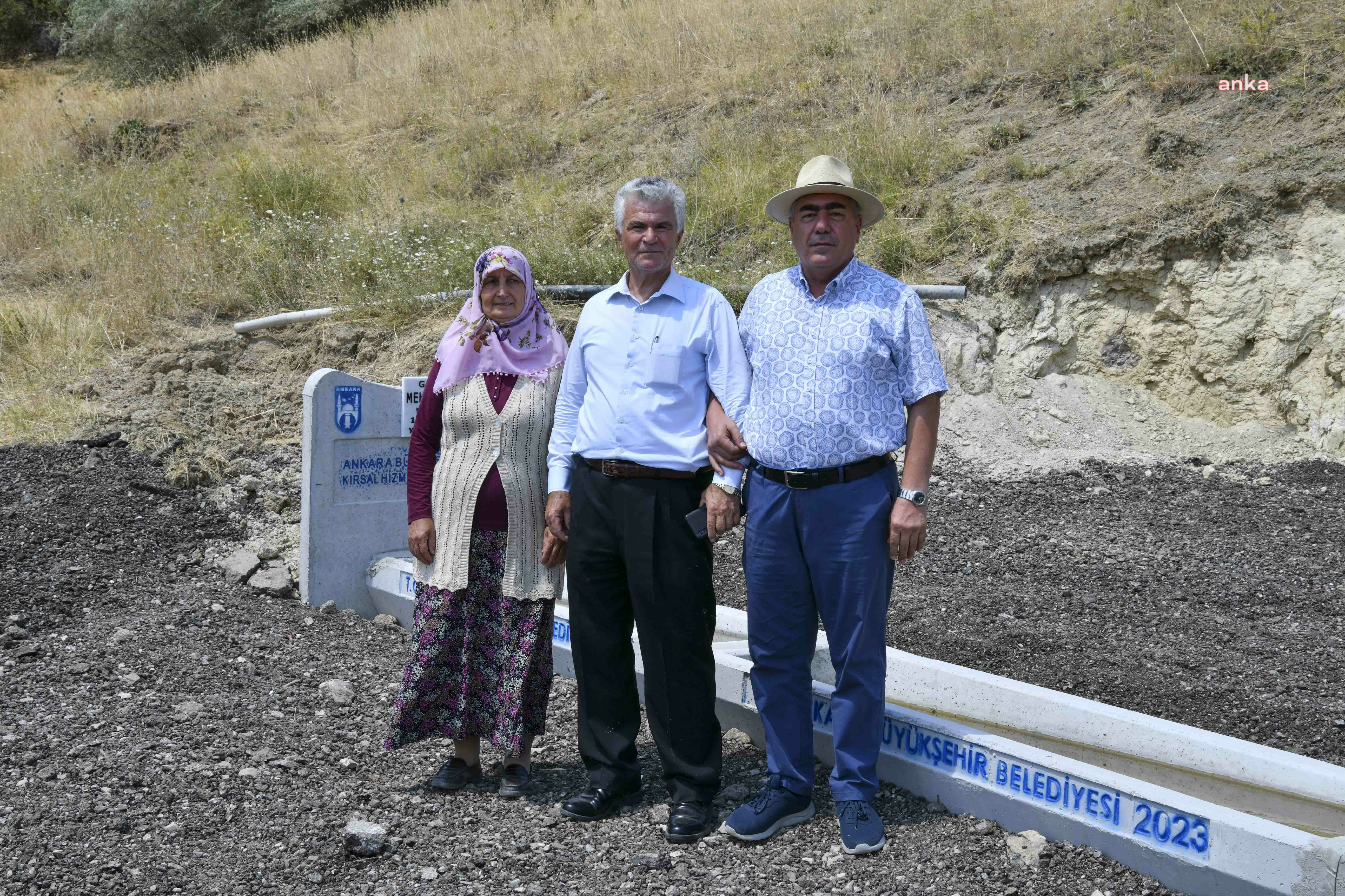 ANKARA BÜYÜKŞEHİR BELEDİYESİ’NİN KIRSAL MAHALLELERE İÇME SUYU TEKNESİ DESTEĞİ SÜRÜYOR
