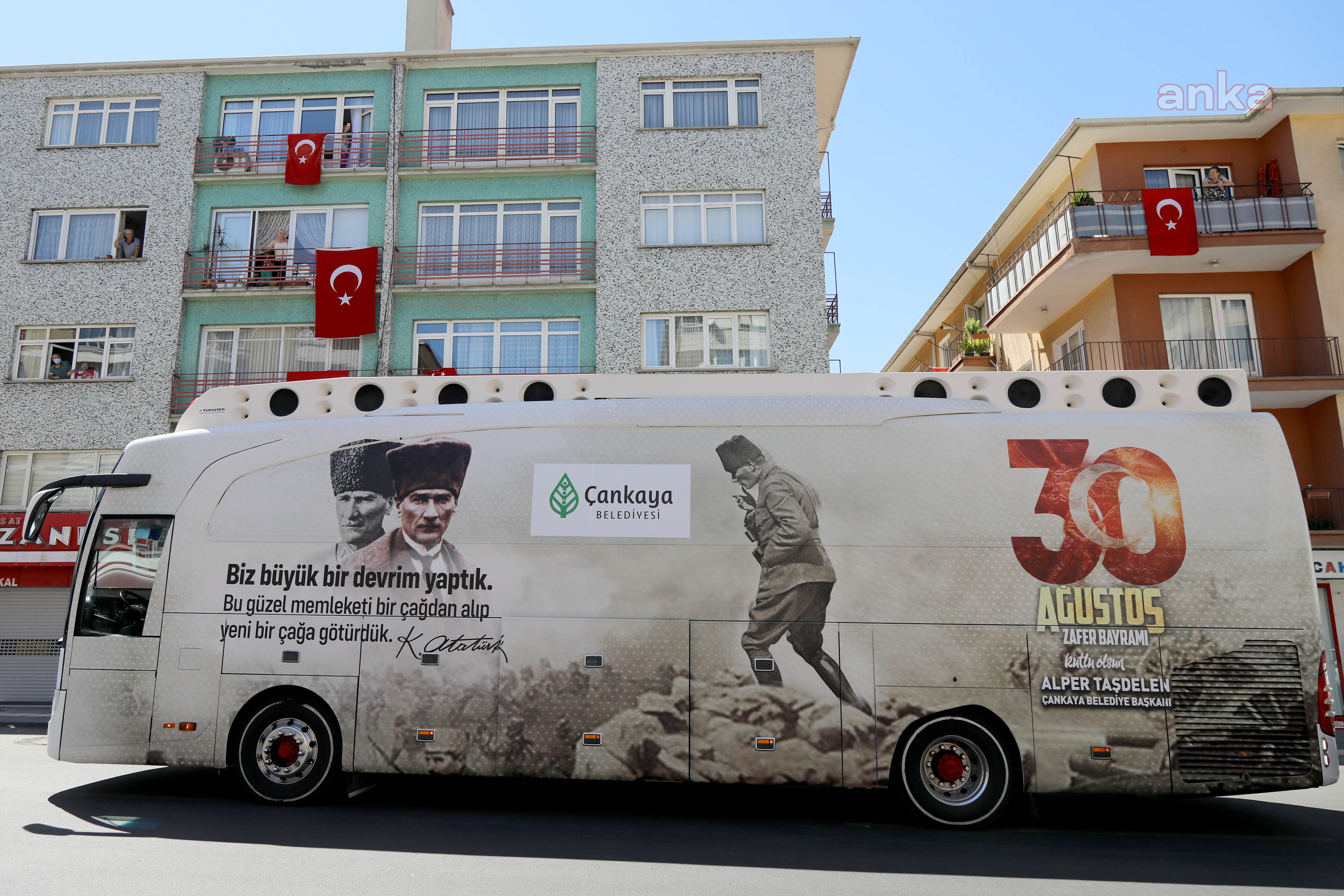 ÇANKAYA’DA 30 AĞUSTOS COŞKUSU
