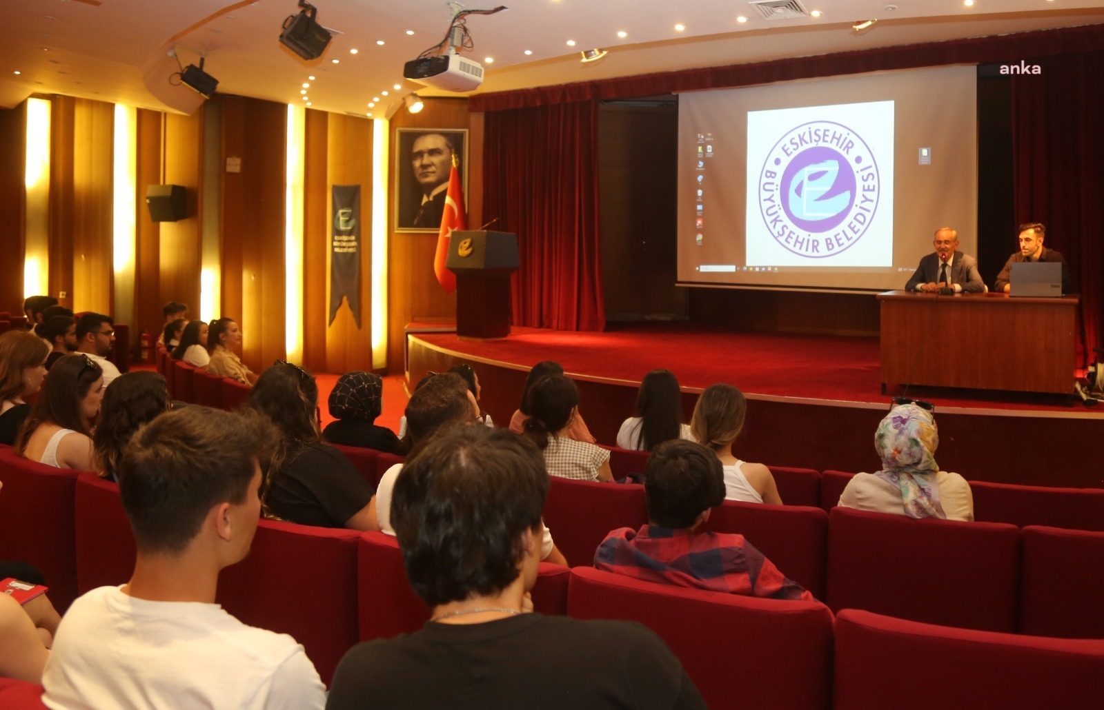 KTÜ ŞEHİR VE BÖLGE PLANLAMA BÖLÜMÜ ÖĞRENCİLERİNDEN YILMAZ BÜYÜKERŞEN’E ZİYARET