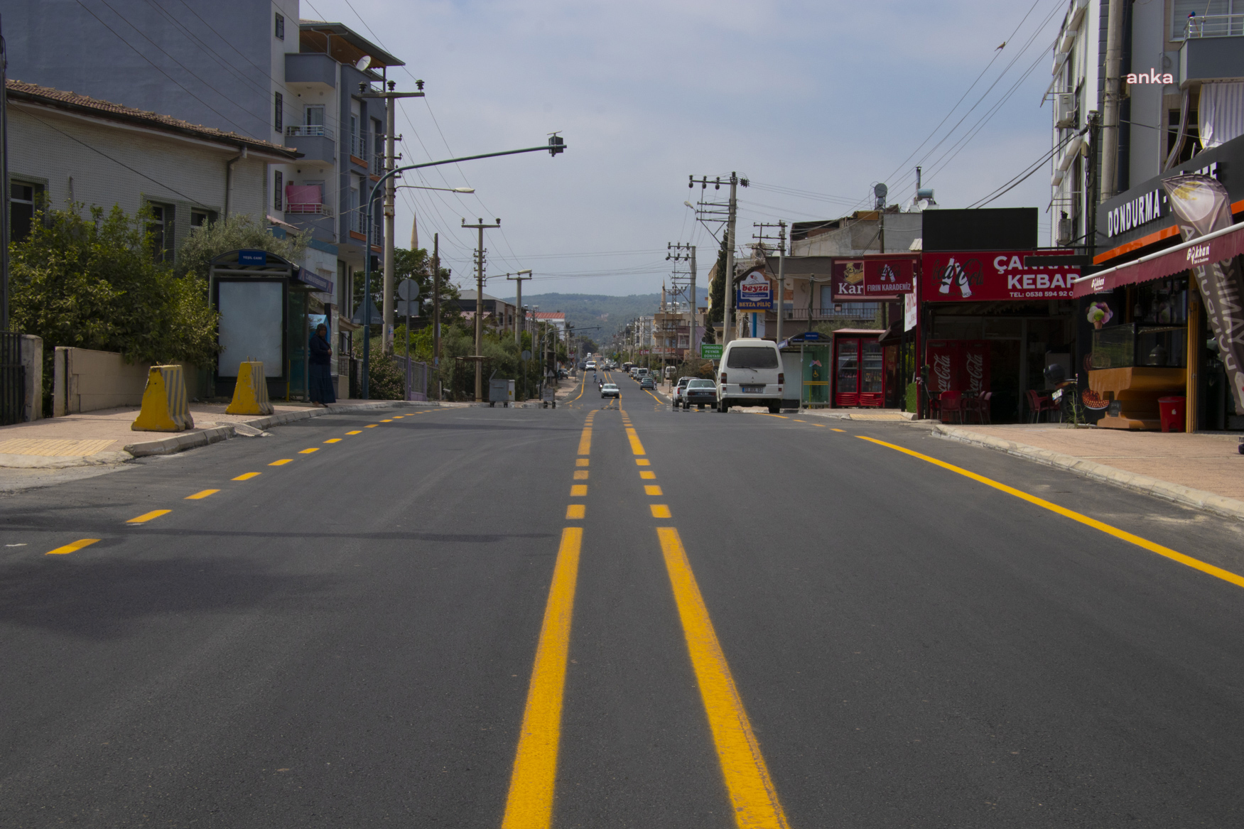 MERSİN BÜYÜKŞEHİR BELEDİYESİ, MEZİTLİ FINDIKPINARI CADDESİ'NDE YOL YENİLEME ÇALIŞMALARINI TAMAMLADI