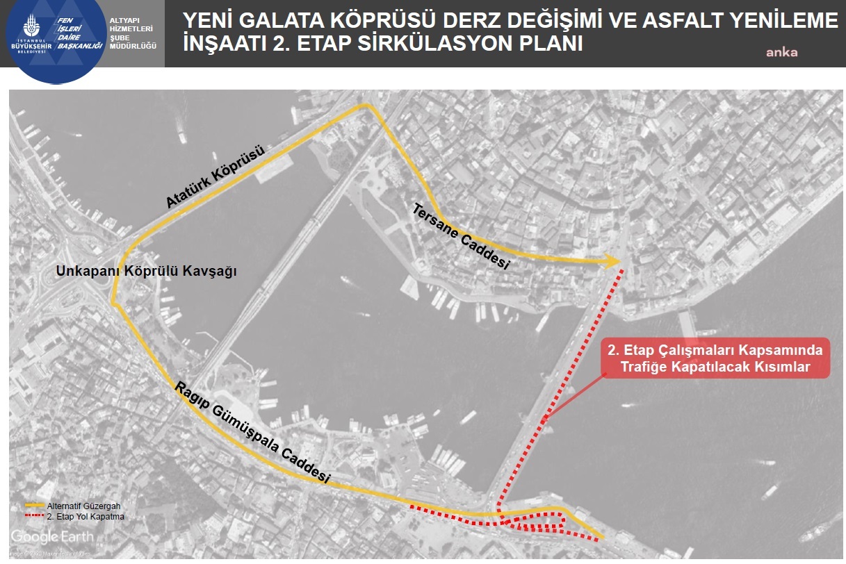 GALATA KÖPRÜSÜ’NDE 29 YIL SONRA YENİLEME ÇALIŞMASI YAPILACAK