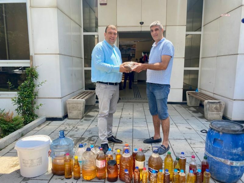SEFERİHİSAR BELEDİYESİ ATIK YAĞLARI TOPLUYOR, DOĞAYI KORUYOR