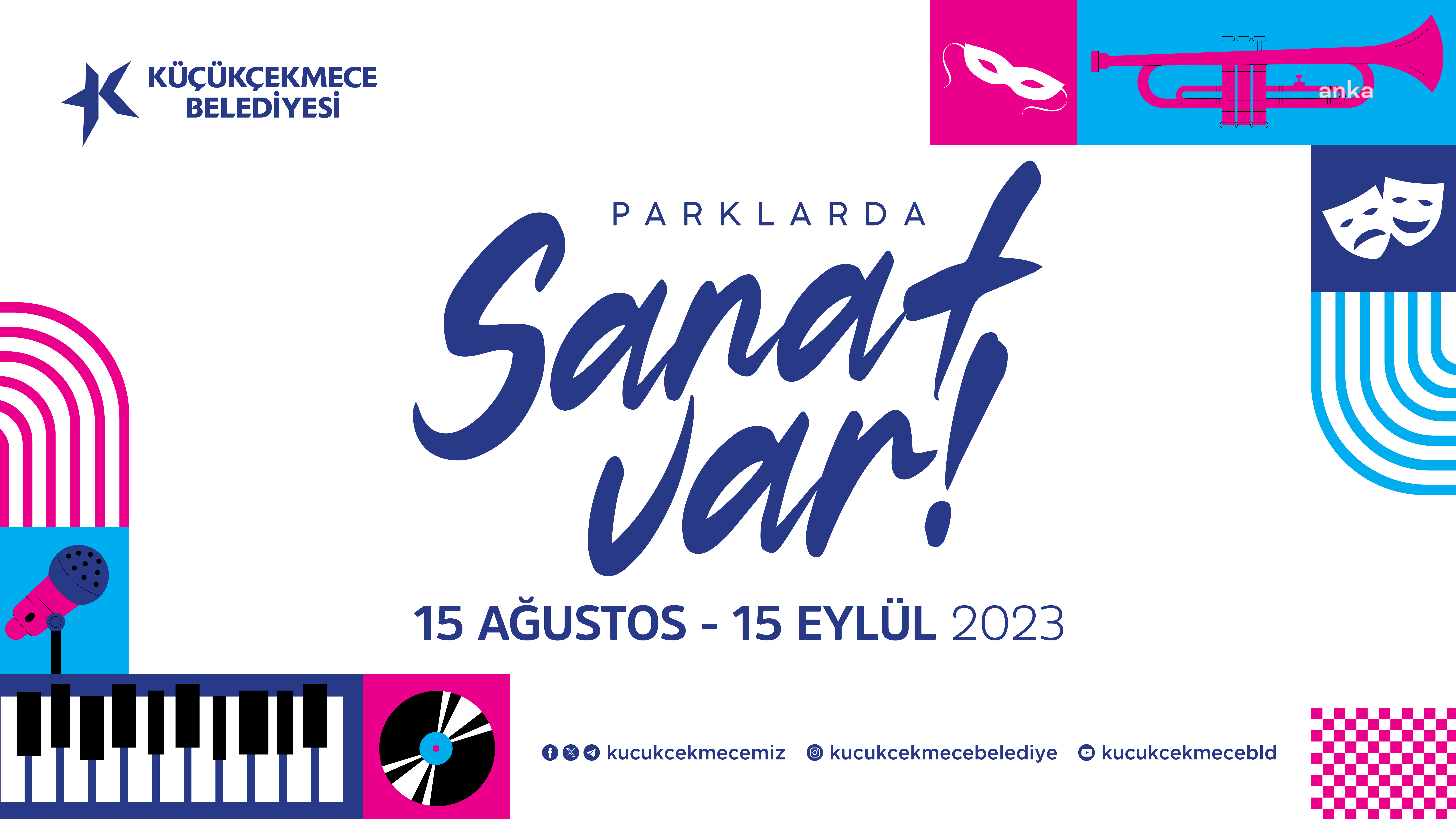 "PARKLARDA SANAT" KÜÇÜKÇEKMECE’DE BAŞLIYOR
