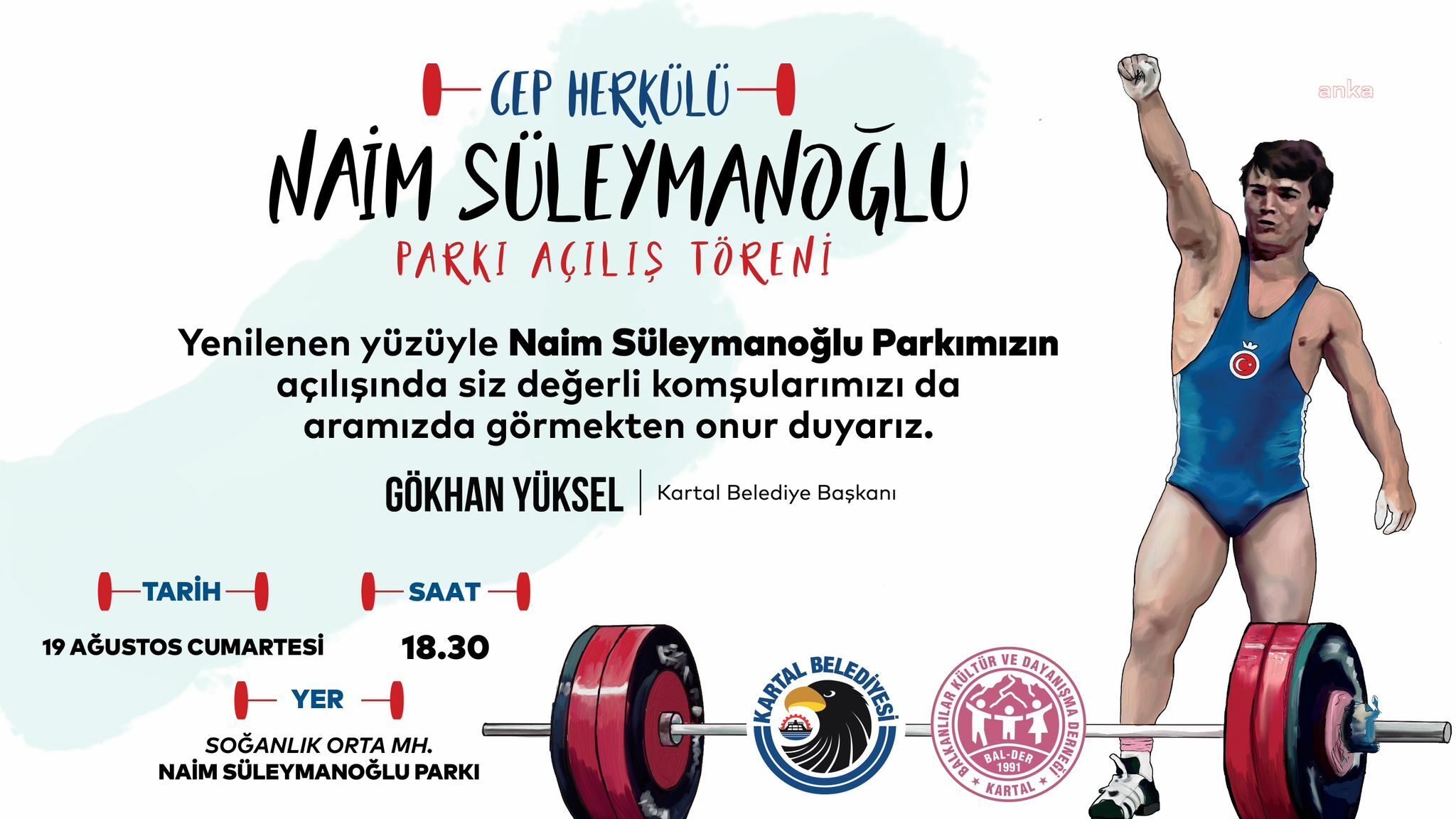 NAİM SÜLEYMANOĞLU PARKI YENİLENEN YÜZÜYLE KARTAL’DA AÇILIYOR