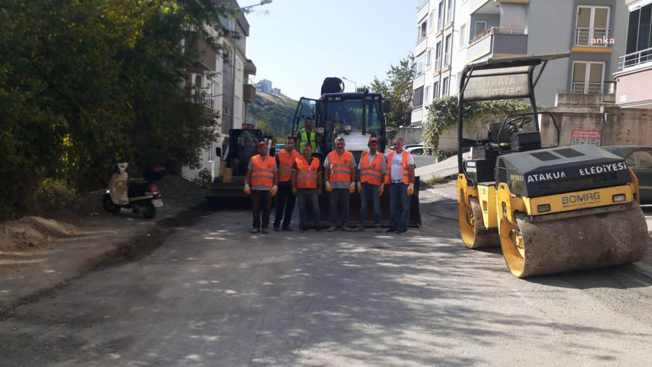 ATAKUM BELEDİYESİ EKİPLERİ, YOL ÇALIŞMALARINDA HIZ KESMİYOR