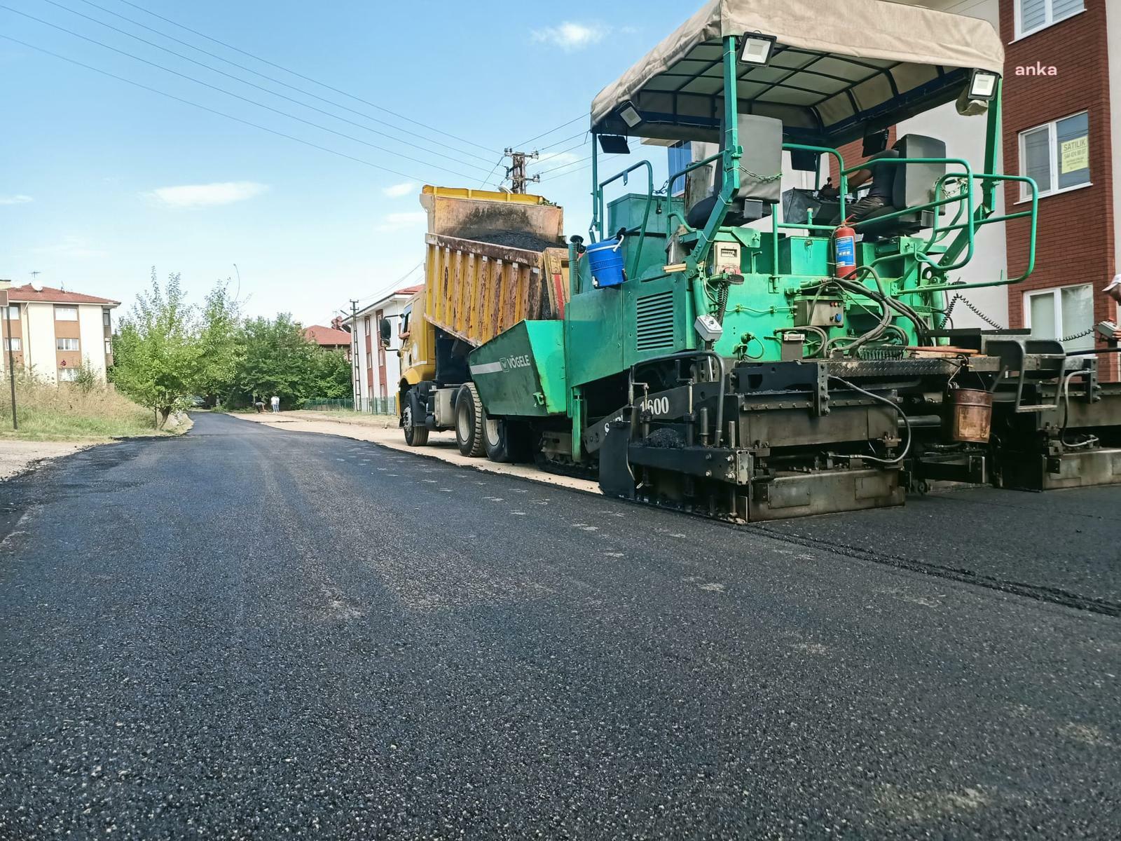 SAFRANBOLU'DA YOLLAR YENİLENİYOR