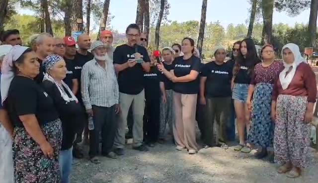 İKİZKÖYLÜLERDEN AKBELEN İÇİN SUÇ DUYURUSU