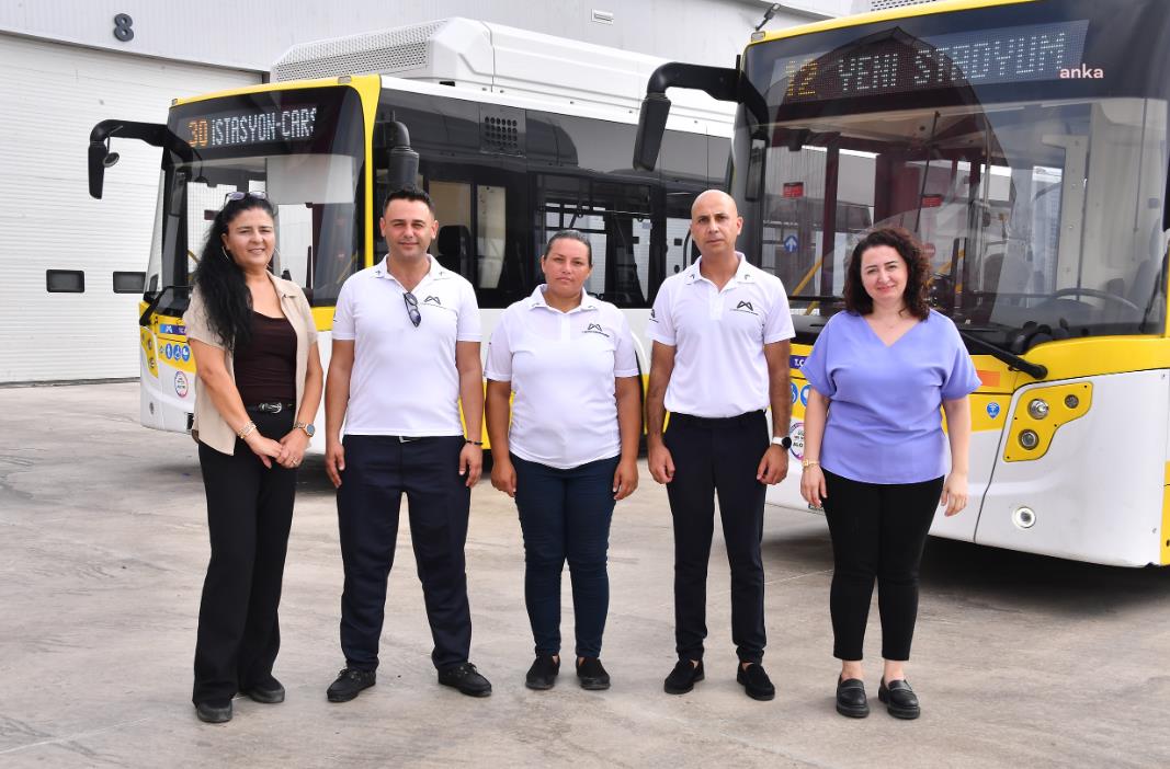MERSİN BÜYÜKŞEHİR BELEDİYESİ’NİN KURSİYERLERİ TOPLU TAŞIMA ŞOFÖRÜ OLARAK İŞE BAŞLADI