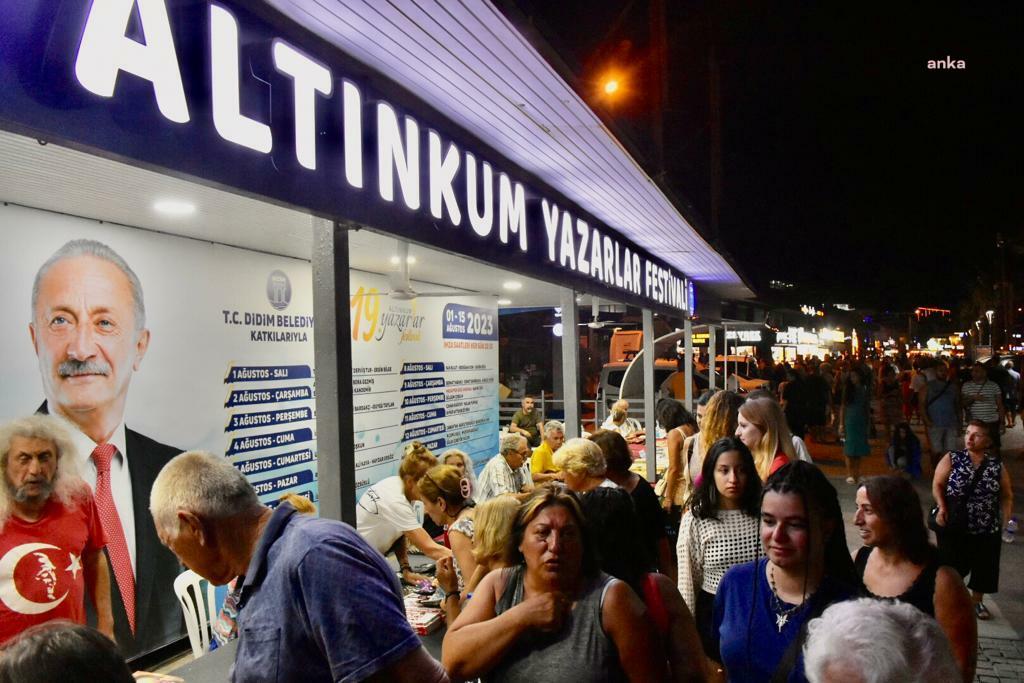 ‘DİDİM ALTINKUM YAZARLAR FESTİVALİ’ SONA ERDİ