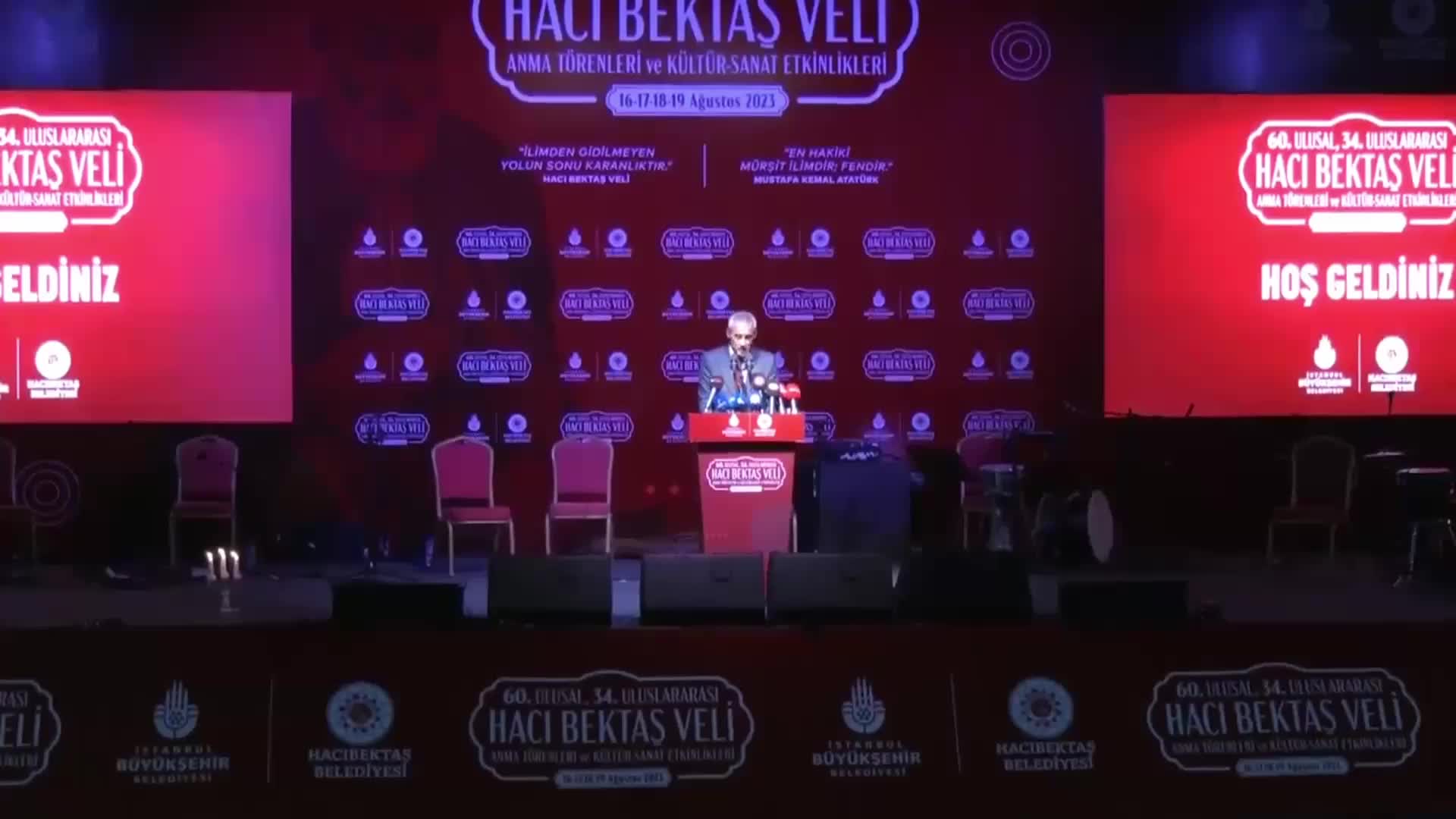 HACI BEKTAŞİ VELİ ANMA TÖRENLERİ VE KÜLTÜR SANAT ETKİNLİKLERİ… ALEVİ BEKTAŞ FEDERASYONU BAŞKANI ASLAN: "CEM İBADETİMİZ CEMEVLERI İBADETHANEMİZDİR! ALEVİLER VARDIR ALEVİLİK HAKTIR"