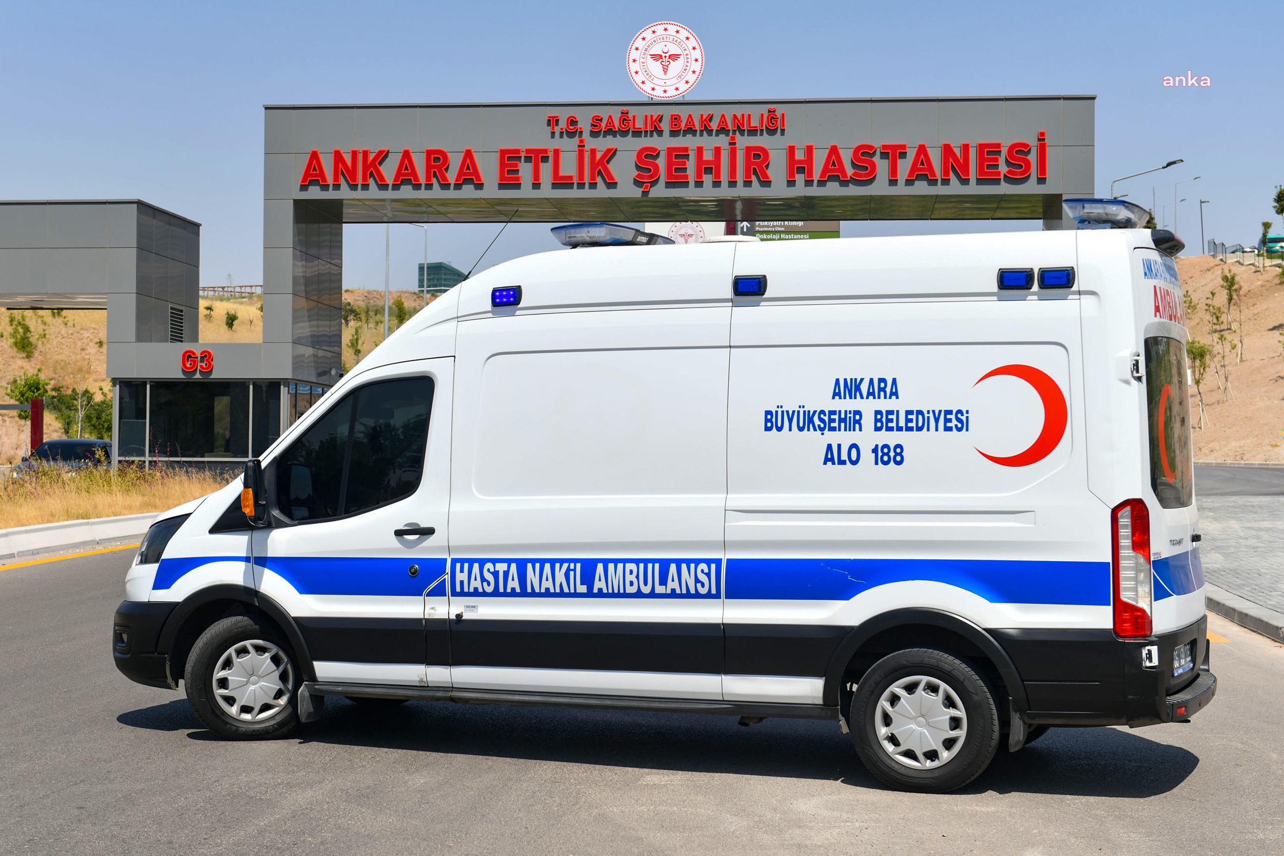 ANKARA BÜYÜKŞEHİR BELEDİYESİ’NİN HASTA NAKİL HİZMETİ DEVAM EDİYOR