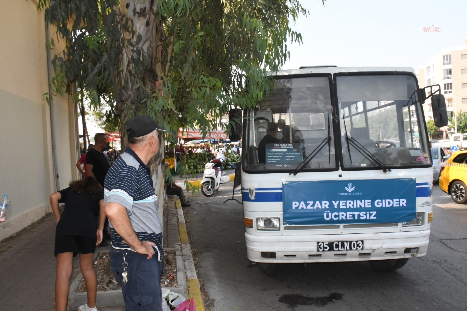 TORBALI’DA TEPEKÖY MAHALLESİ SEMT PAZARI, GEÇİCİ OLARAK MURATBEY MAHALLESİ’NE TAŞINDI