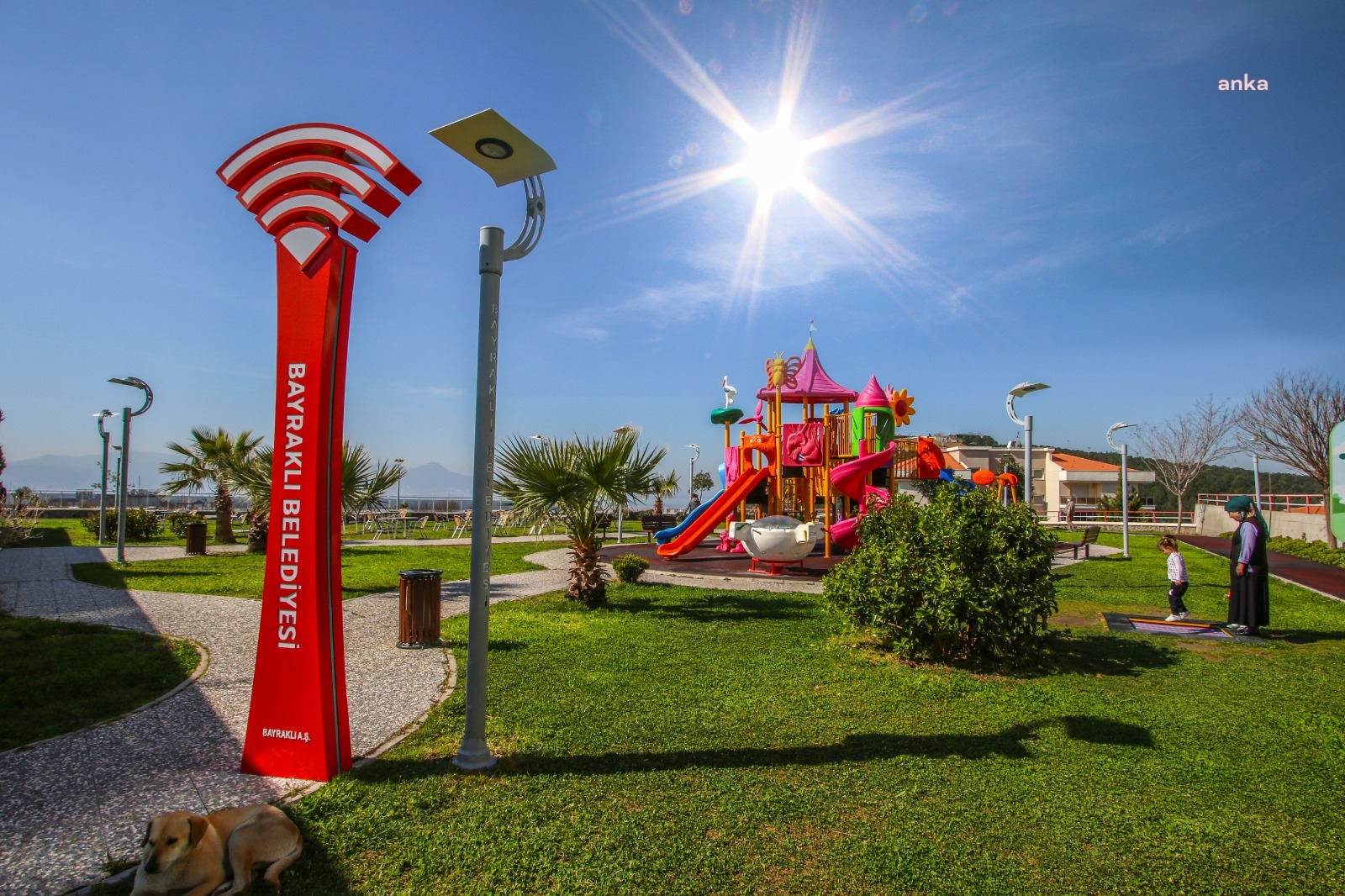 BAYRAKLI BELEDİYESİ’NDEN İLÇEYE 4 YILDA 152 BİN METREKARE YENİ YEŞİL ALAN