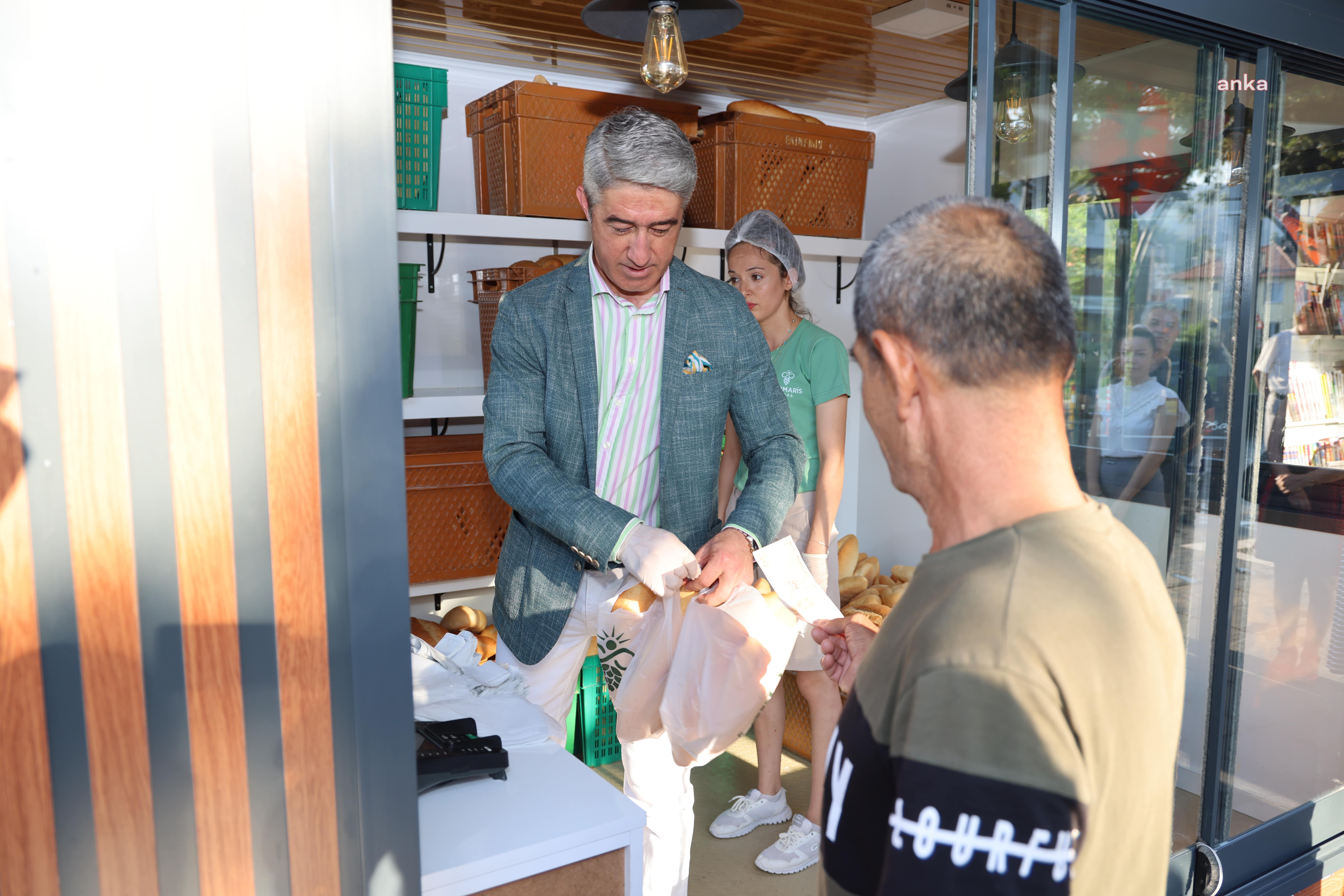 MARMARİS’TE HALK EKMEK BÜFESİ AÇILDI