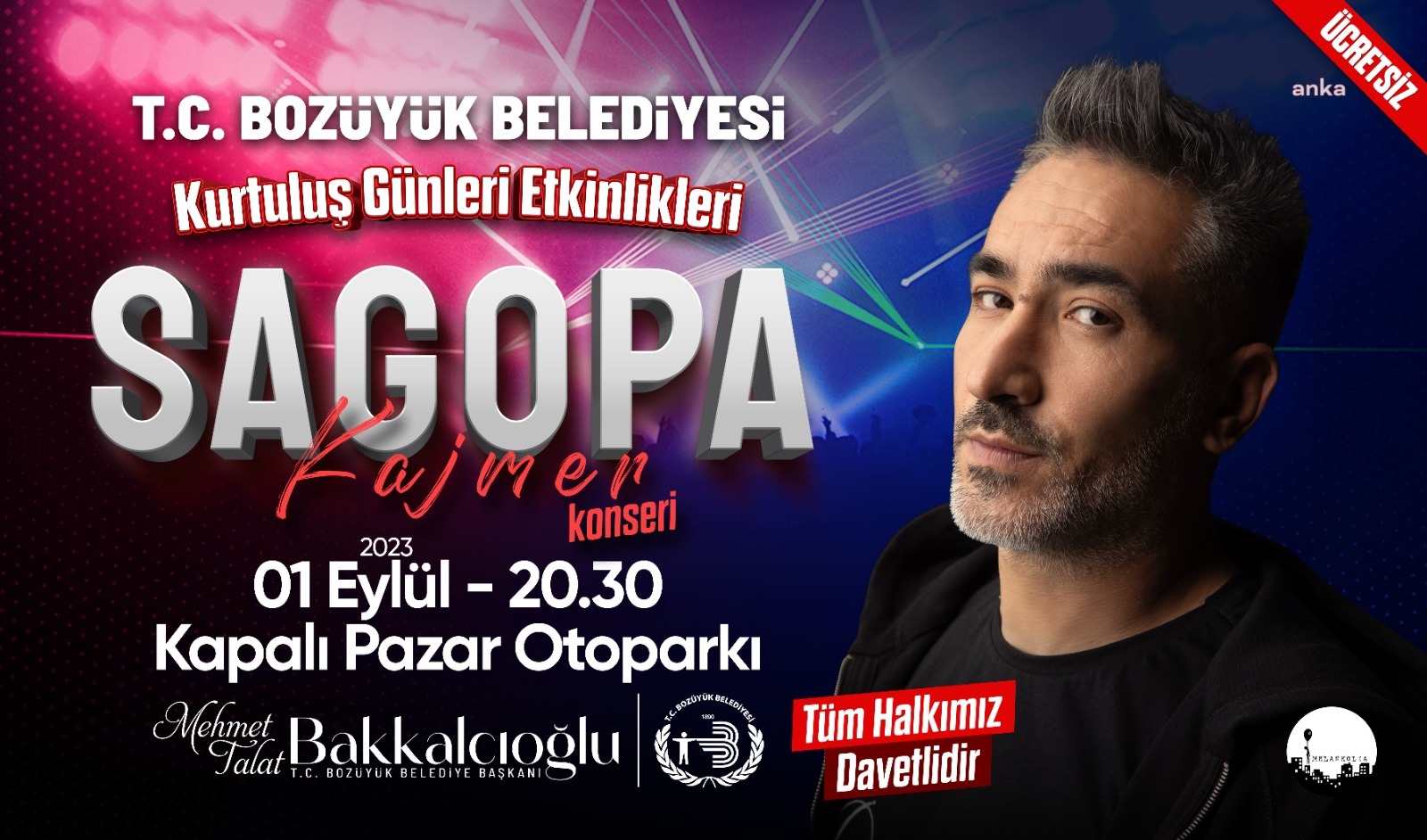 BOZÜYÜK ÇOK SAYIDA KONSERE EV SAHİPLİĞİ YAPACAK