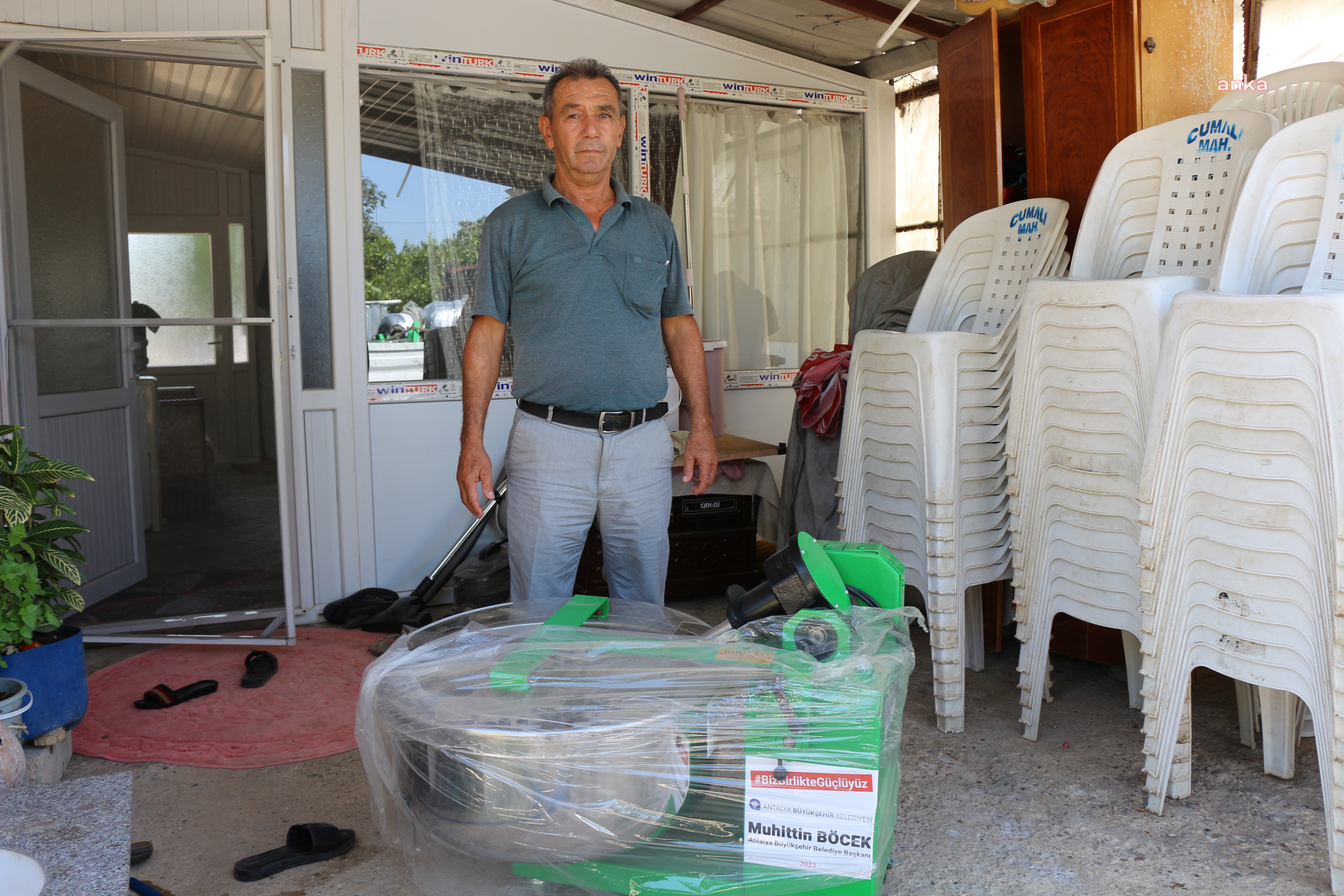 ANTALYA BÜYÜKŞEHİR BELEDİYESİ’NDEN SERİK’E HAMUR YOĞURMA MAKİNESİ